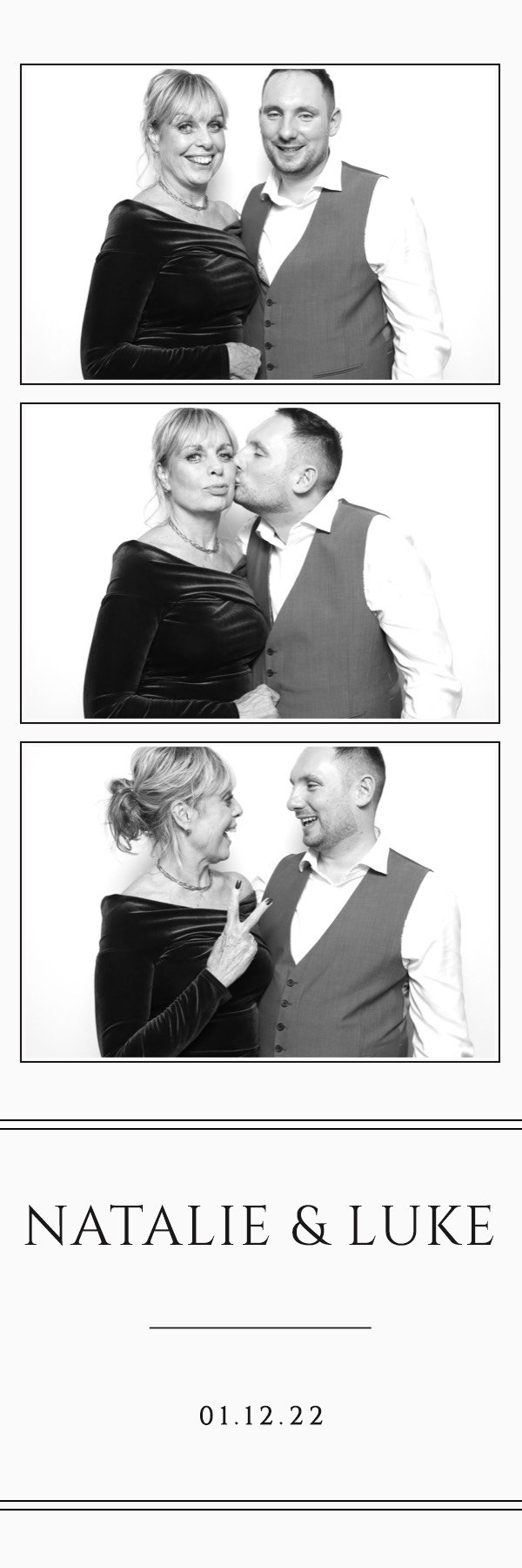 Natalie & Luke | View more photos from the event at images.mobile-photo-booth.com/u/MobilePhotoBoothUK/Natalie-Luke
