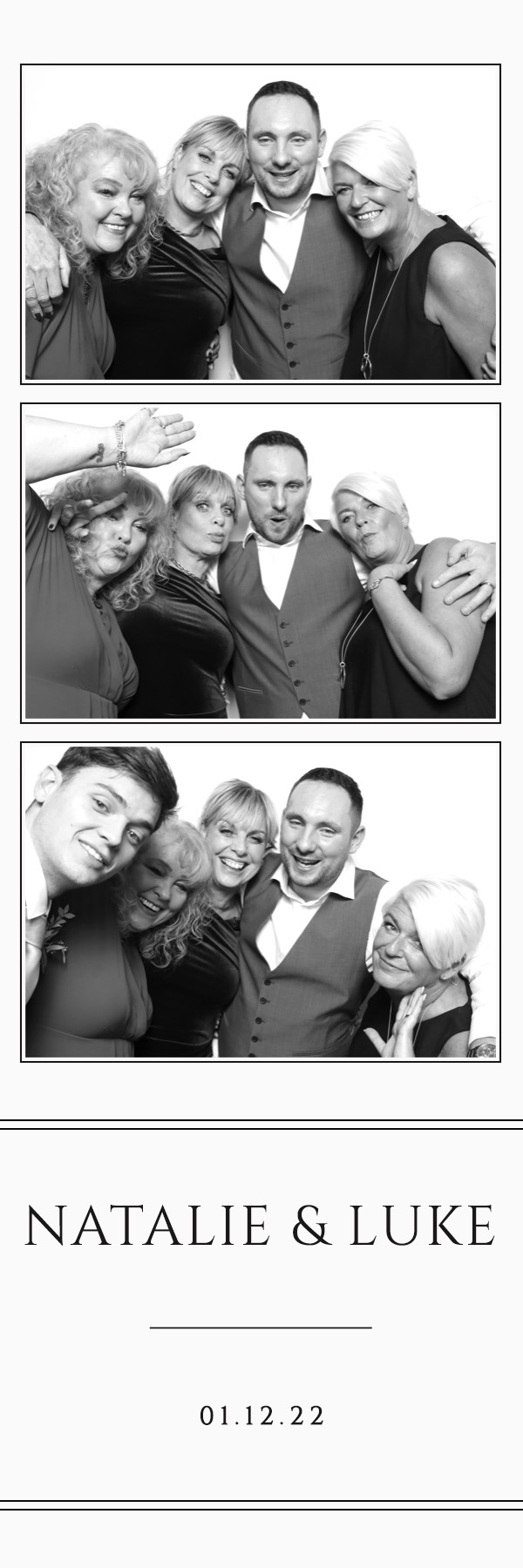 Natalie & Luke | View more photos from the event at images.mobile-photo-booth.com/u/MobilePhotoBoothUK/Natalie-Luke