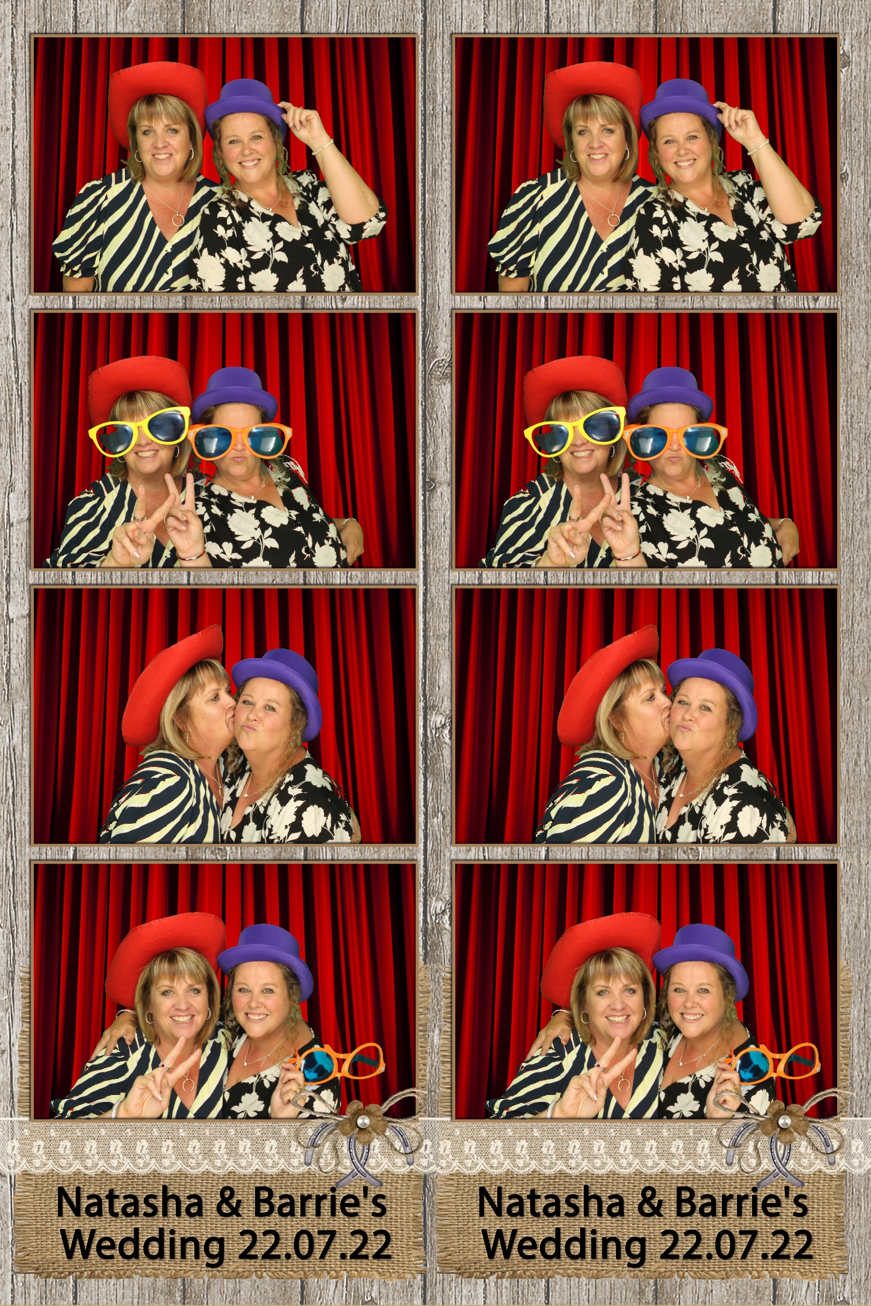 Natasha & Barrie | View more photos from the event at images.mobile-photo-booth.com/u/MobilePhotoBoothUK/Natasha-Barrie