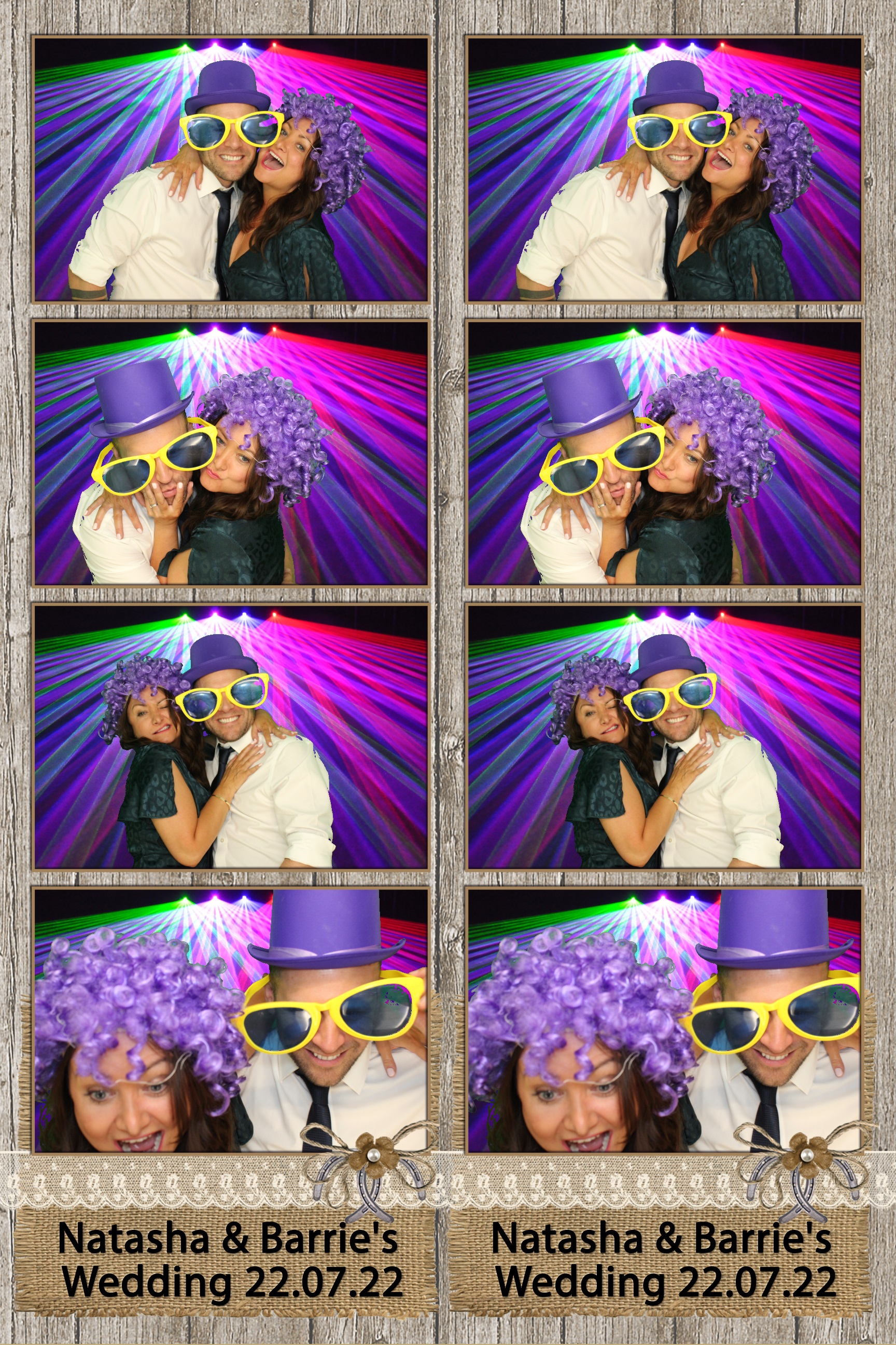 Natasha & Barrie | View more photos from the event at images.mobile-photo-booth.com/u/MobilePhotoBoothUK/Natasha-Barrie