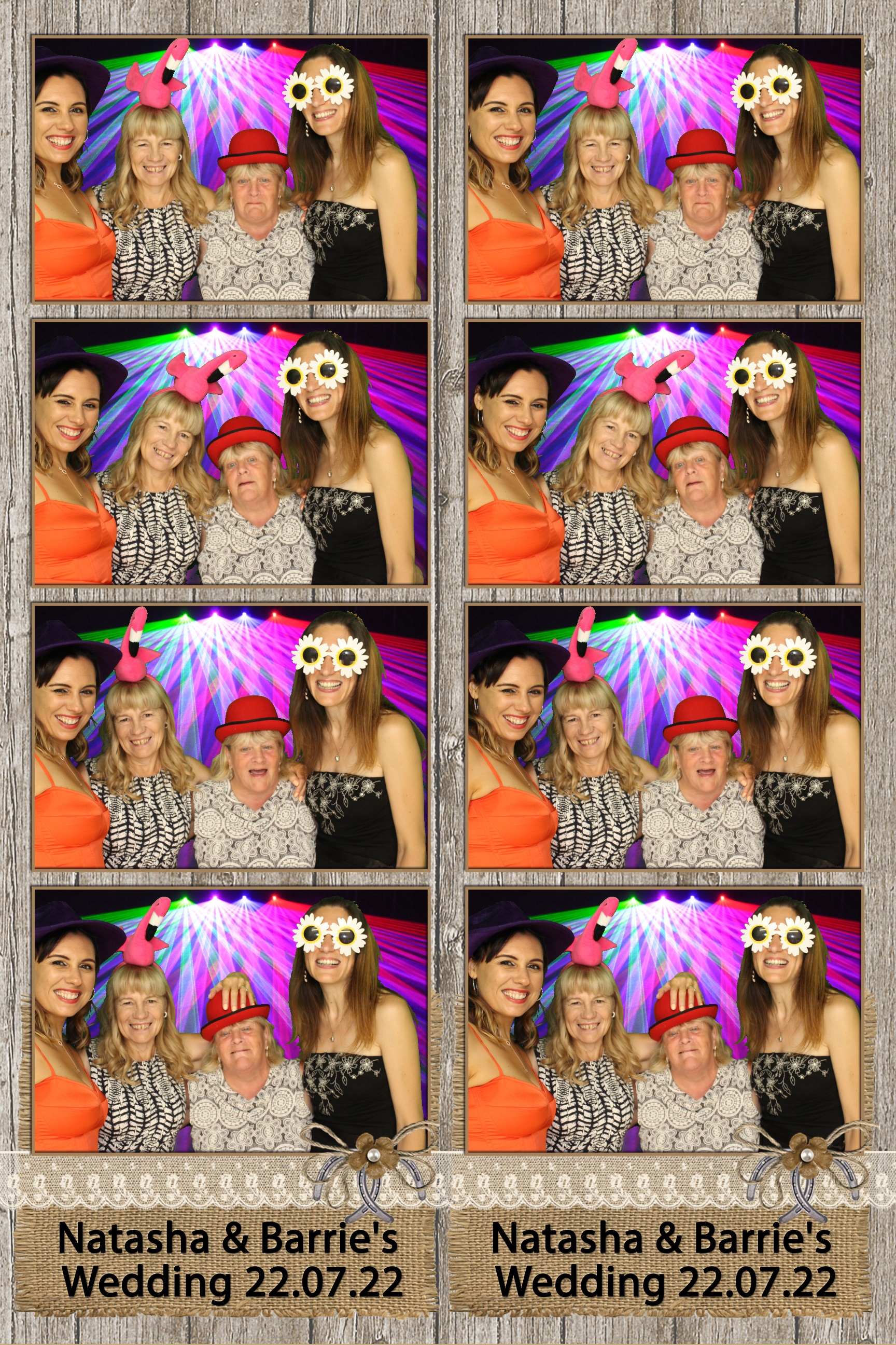 Natasha & Barrie | View more photos from the event at images.mobile-photo-booth.com/u/MobilePhotoBoothUK/Natasha-Barrie