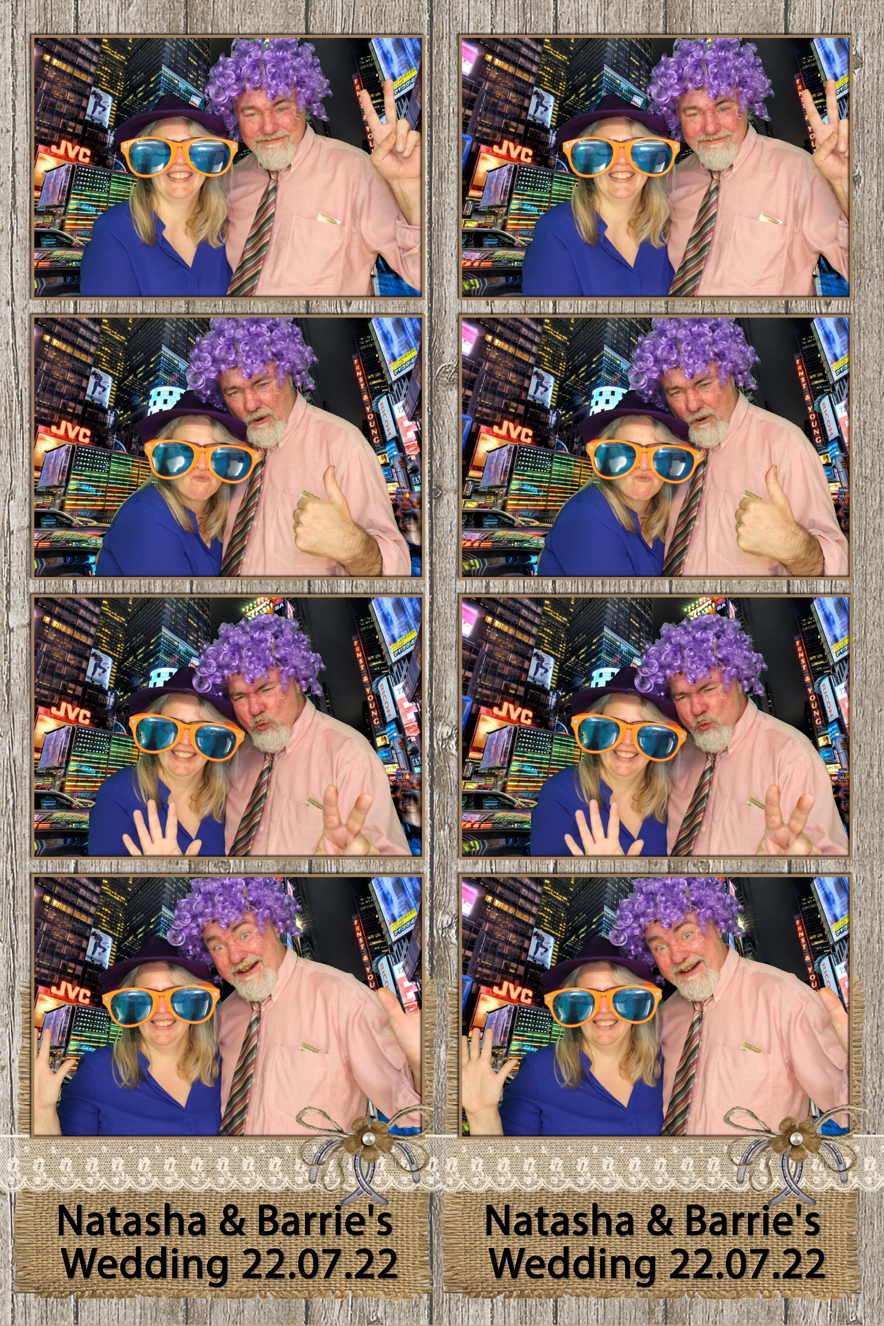 Natasha & Barrie | View more photos from the event at images.mobile-photo-booth.com/u/MobilePhotoBoothUK/Natasha-Barrie