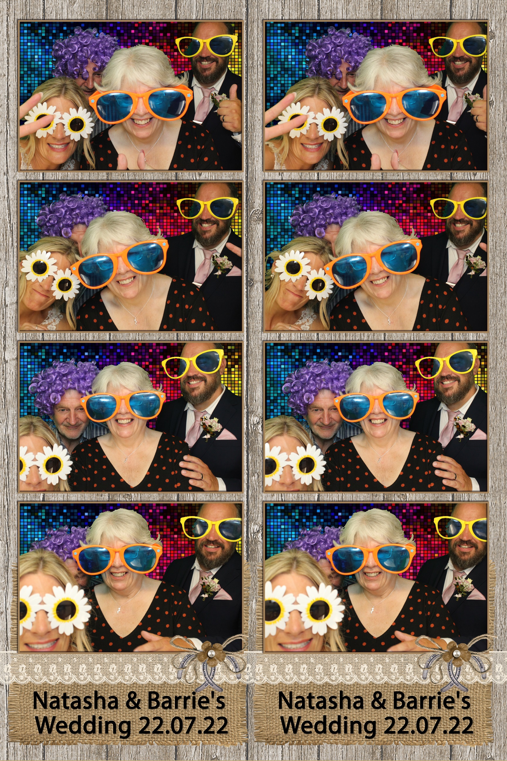 Natasha & Barrie | View more photos from the event at images.mobile-photo-booth.com/u/MobilePhotoBoothUK/Natasha-Barrie