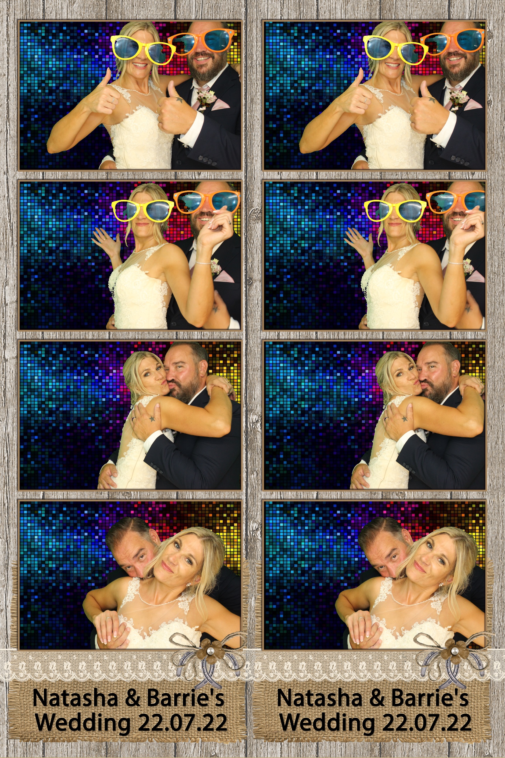 Natasha & Barrie | View more photos from the event at images.mobile-photo-booth.com/u/MobilePhotoBoothUK/Natasha-Barrie