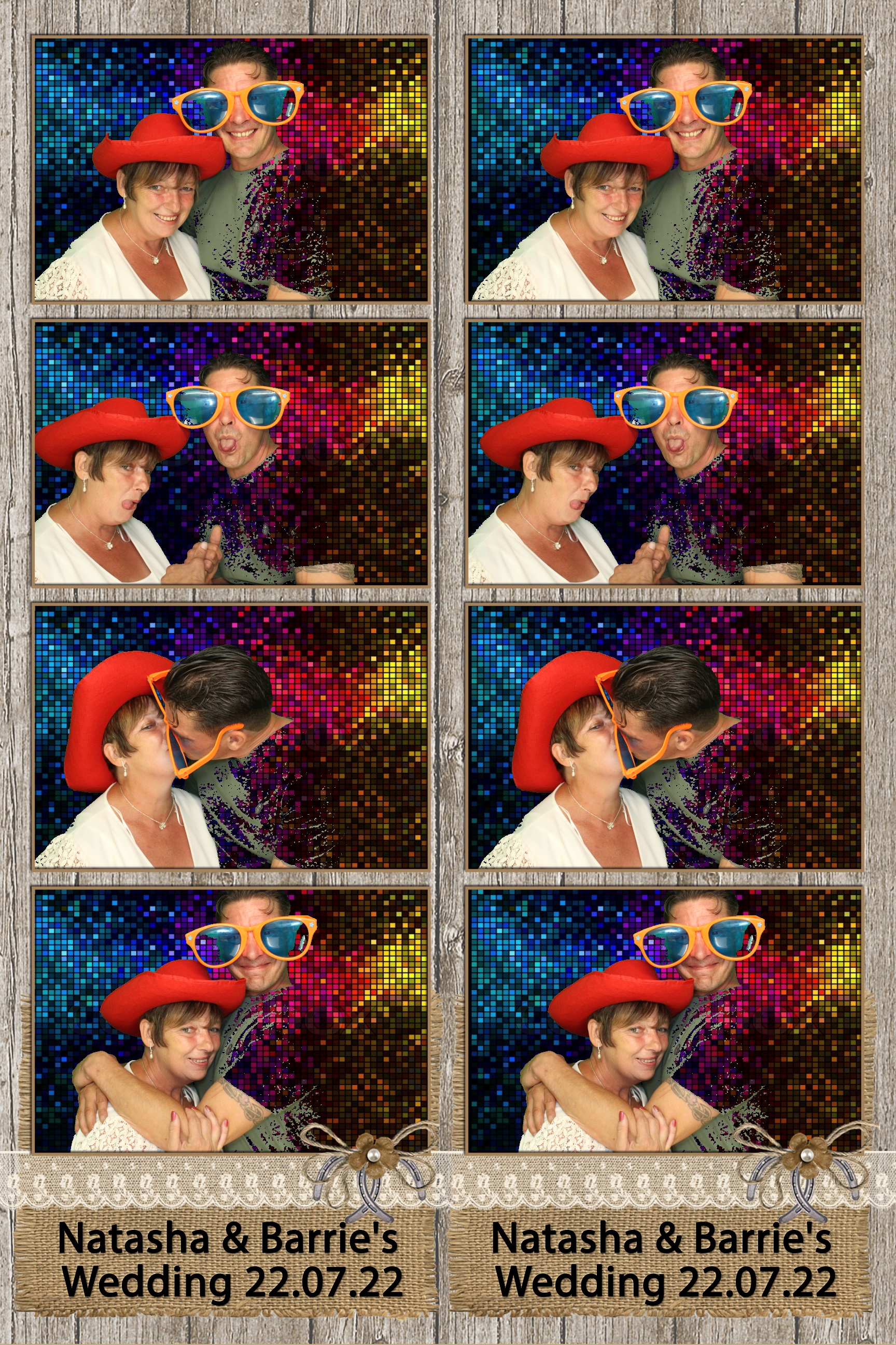 Natasha & Barrie | View more photos from the event at images.mobile-photo-booth.com/u/MobilePhotoBoothUK/Natasha-Barrie