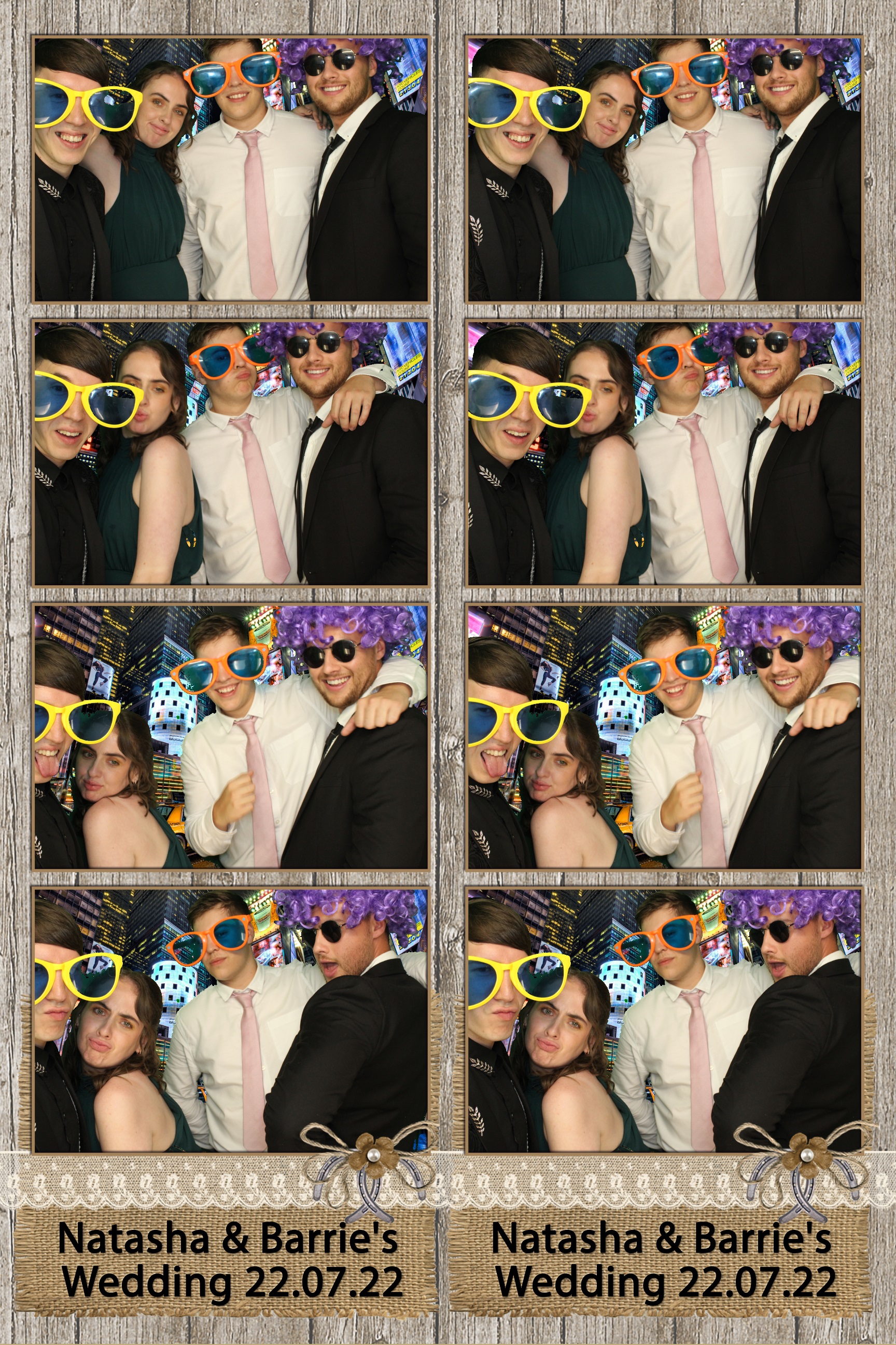 Natasha & Barrie | View more photos from the event at images.mobile-photo-booth.com/u/MobilePhotoBoothUK/Natasha-Barrie