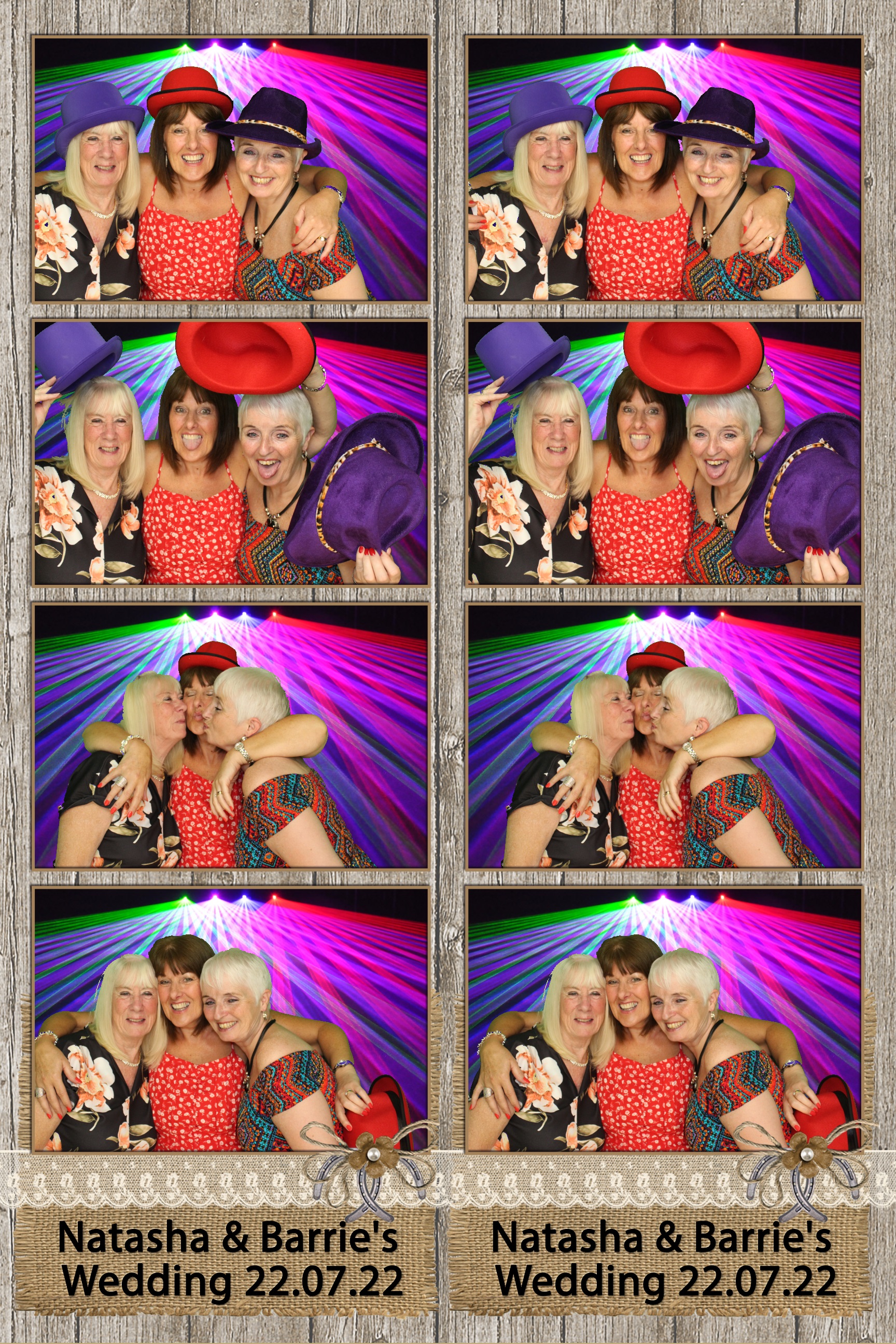 Natasha & Barrie | View more photos from the event at images.mobile-photo-booth.com/u/MobilePhotoBoothUK/Natasha-Barrie