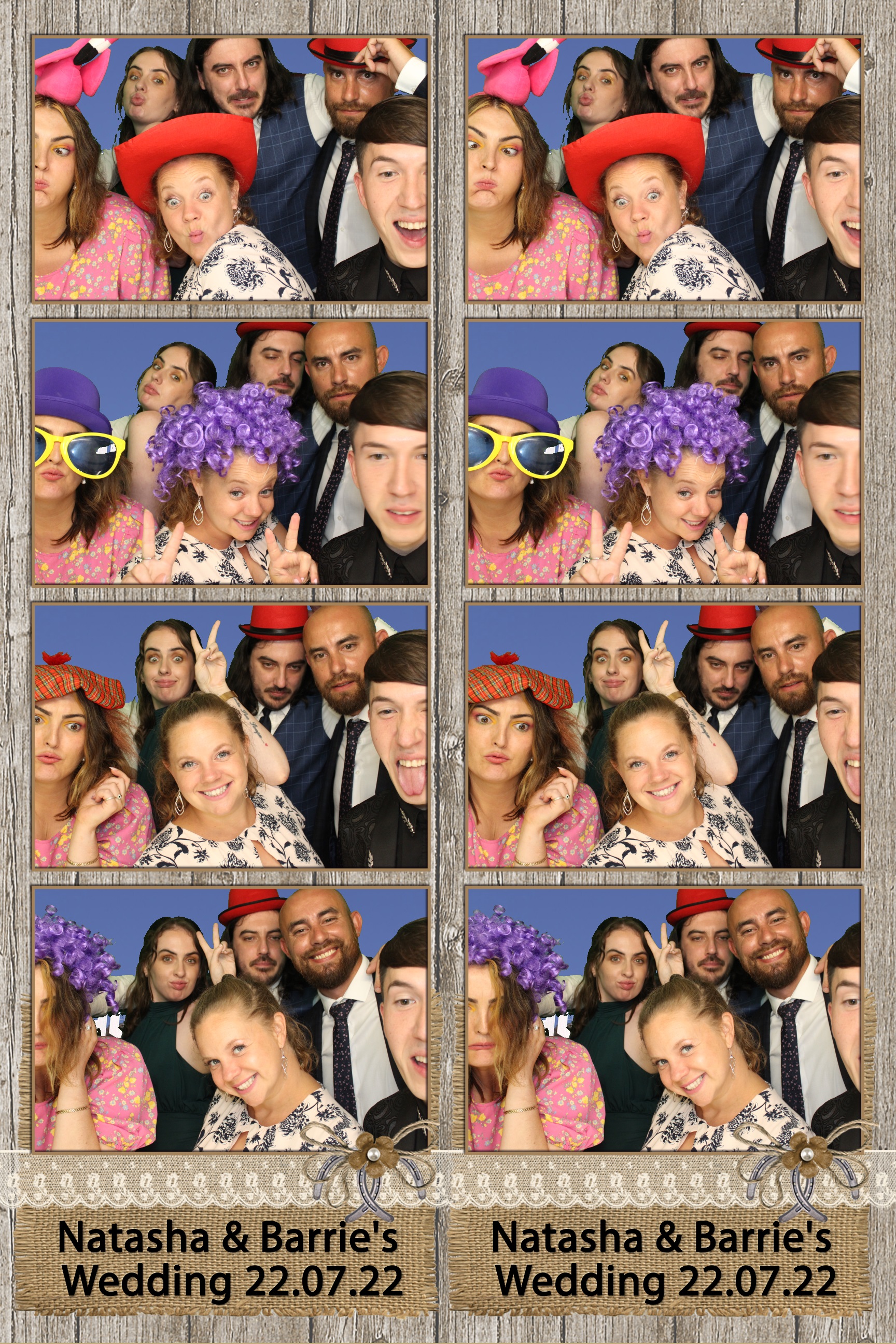 Natasha & Barrie | View more photos from the event at images.mobile-photo-booth.com/u/MobilePhotoBoothUK/Natasha-Barrie