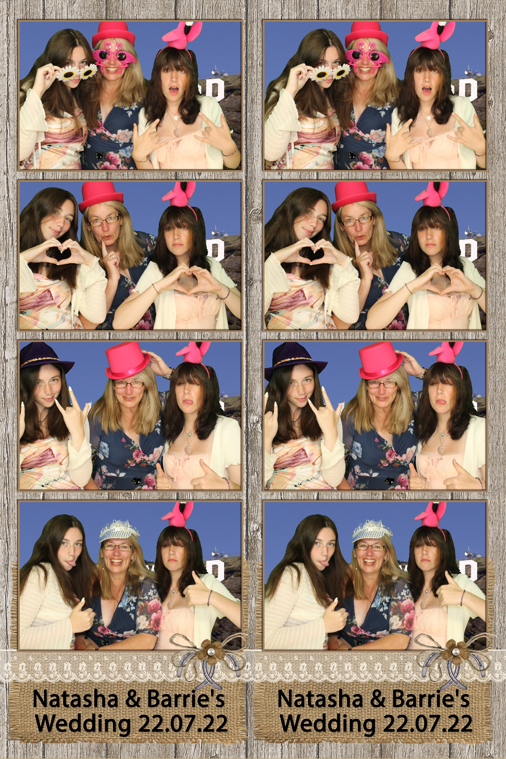 Natasha & Barrie | View more photos from the event at images.mobile-photo-booth.com/u/MobilePhotoBoothUK/Natasha-Barrie