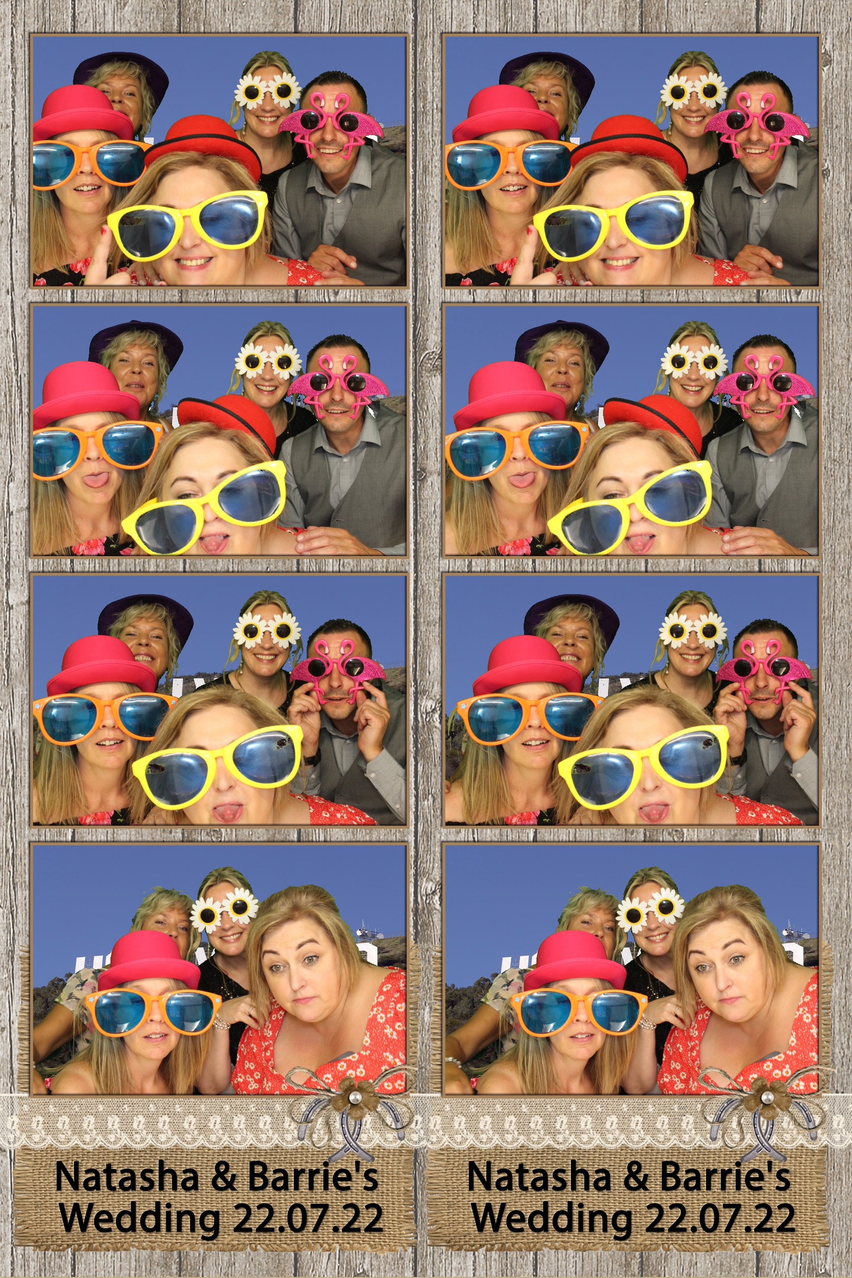 Natasha & Barrie | View more photos from the event at images.mobile-photo-booth.com/u/MobilePhotoBoothUK/Natasha-Barrie