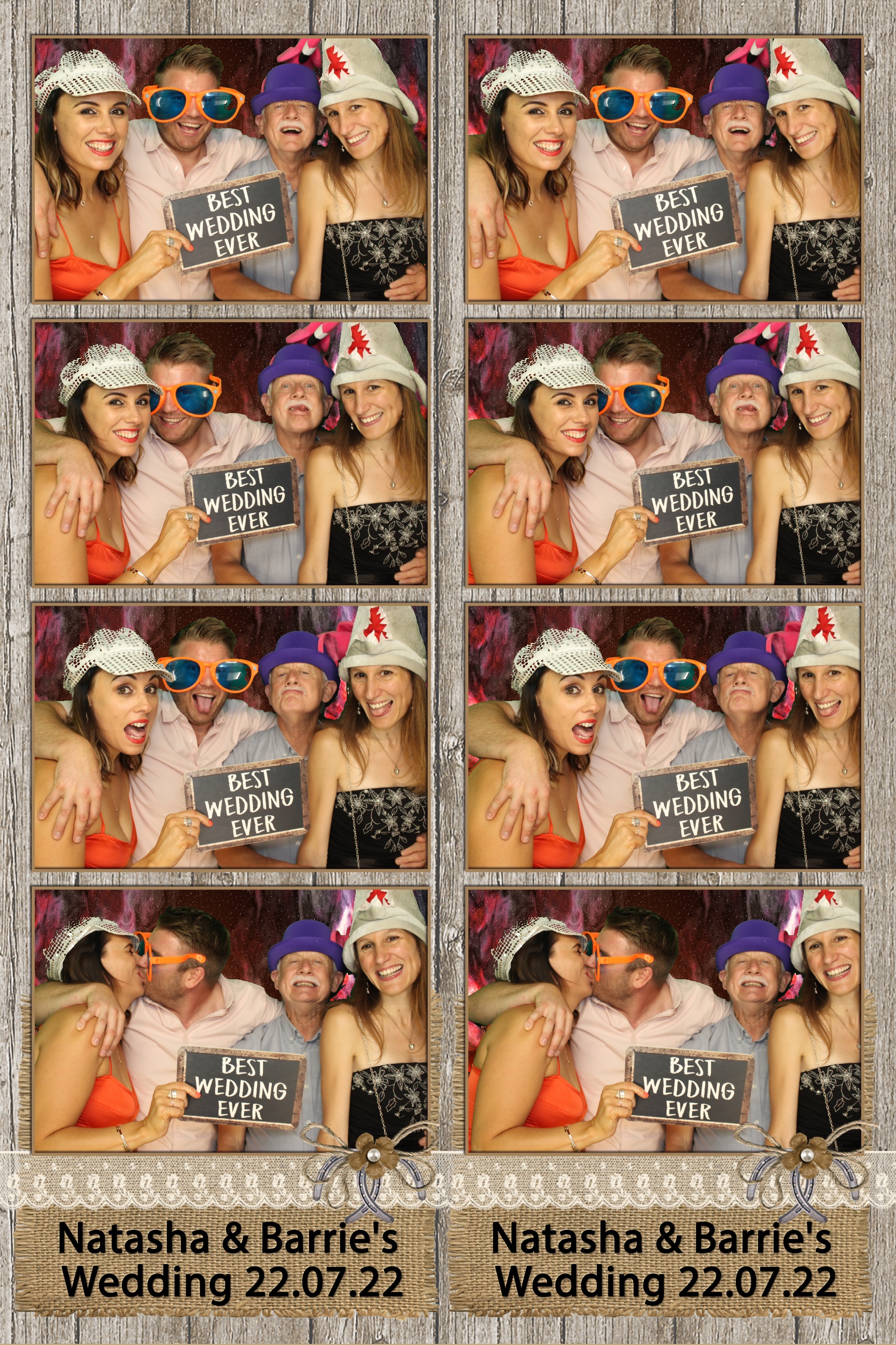 Natasha & Barrie | View more photos from the event at images.mobile-photo-booth.com/u/MobilePhotoBoothUK/Natasha-Barrie