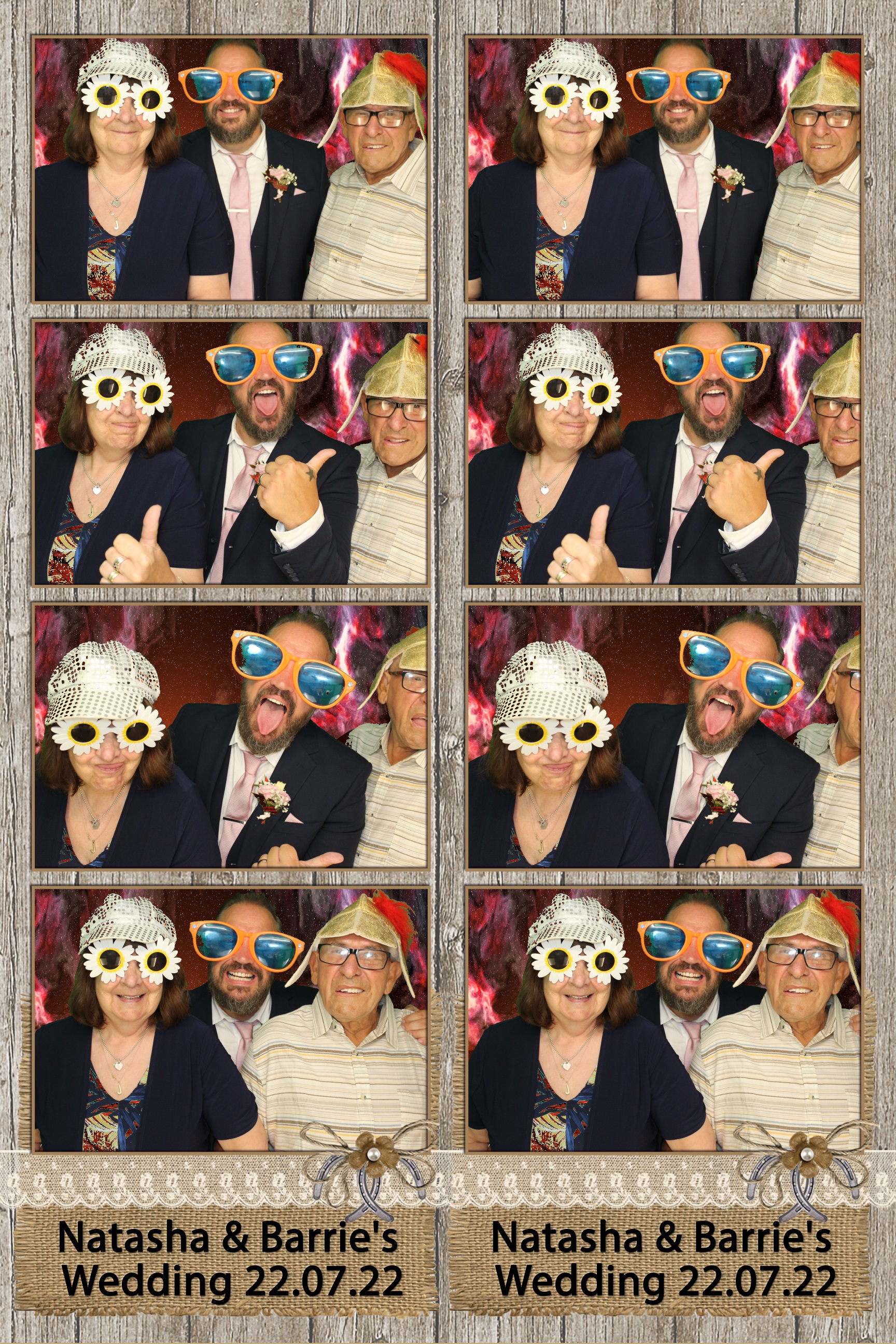 Natasha & Barrie | View more photos from the event at images.mobile-photo-booth.com/u/MobilePhotoBoothUK/Natasha-Barrie