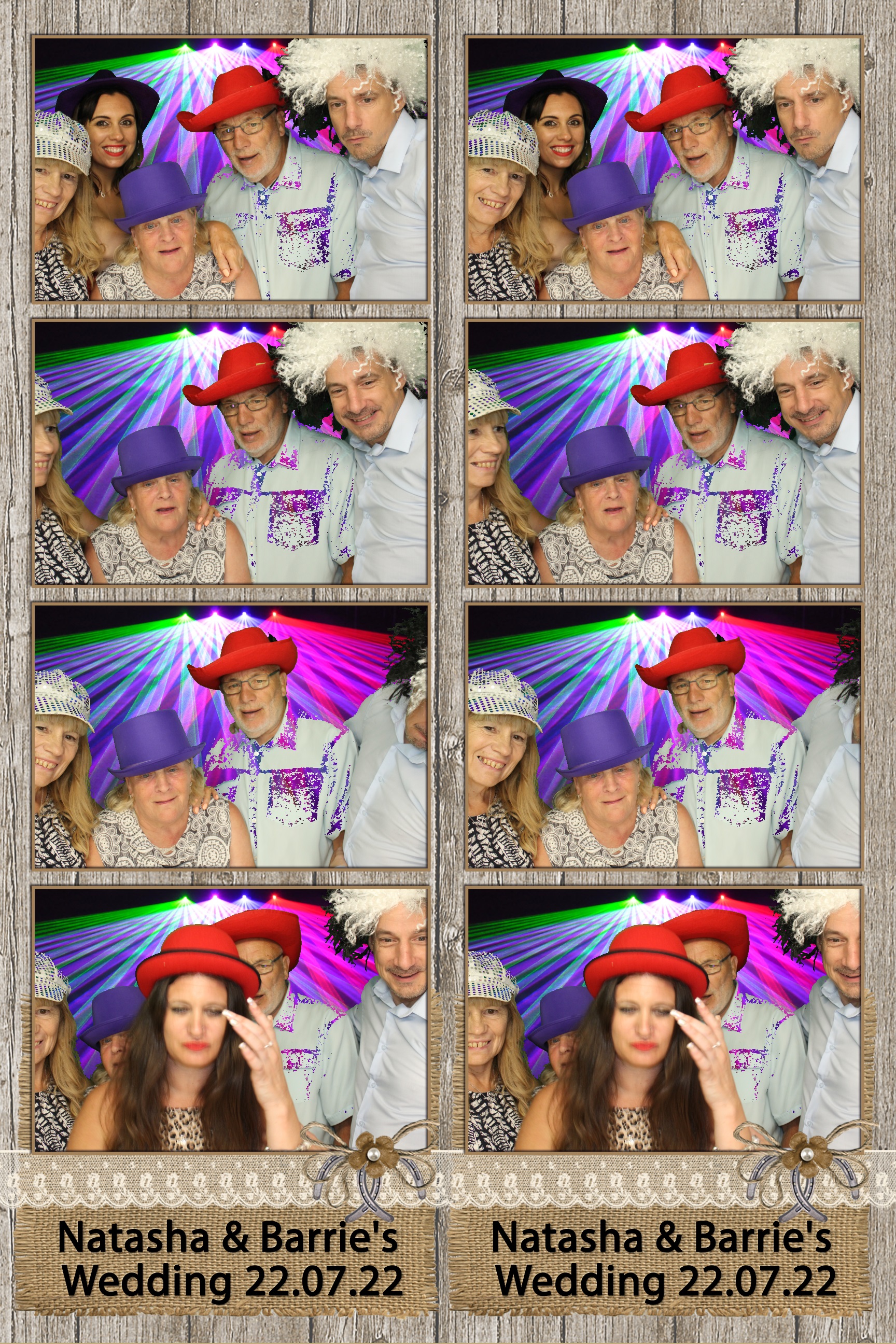 Natasha & Barrie | View more photos from the event at images.mobile-photo-booth.com/u/MobilePhotoBoothUK/Natasha-Barrie