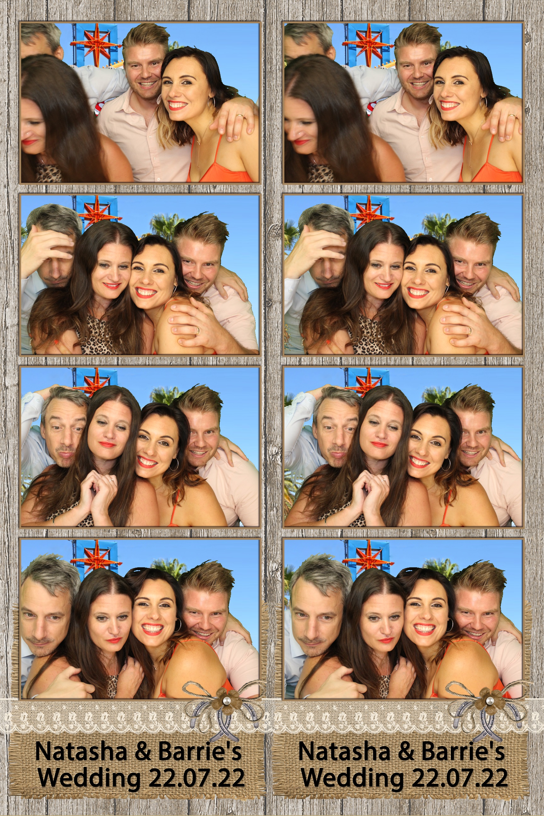 Natasha & Barrie | View more photos from the event at images.mobile-photo-booth.com/u/MobilePhotoBoothUK/Natasha-Barrie