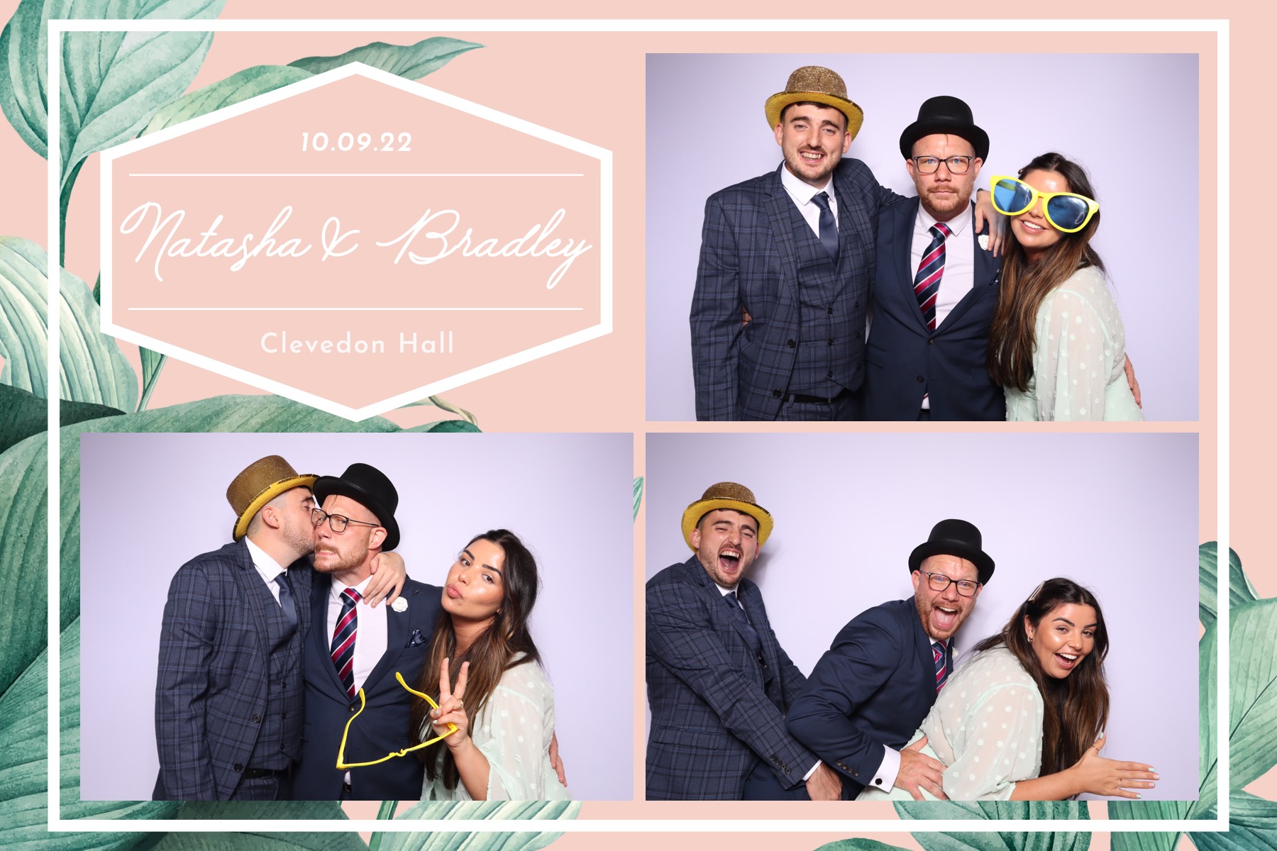 Natasha & Bradley | View more photos from the event at images.mobile-photo-booth.com/u/MobilePhotoBoothUK/Natasha-Bradley