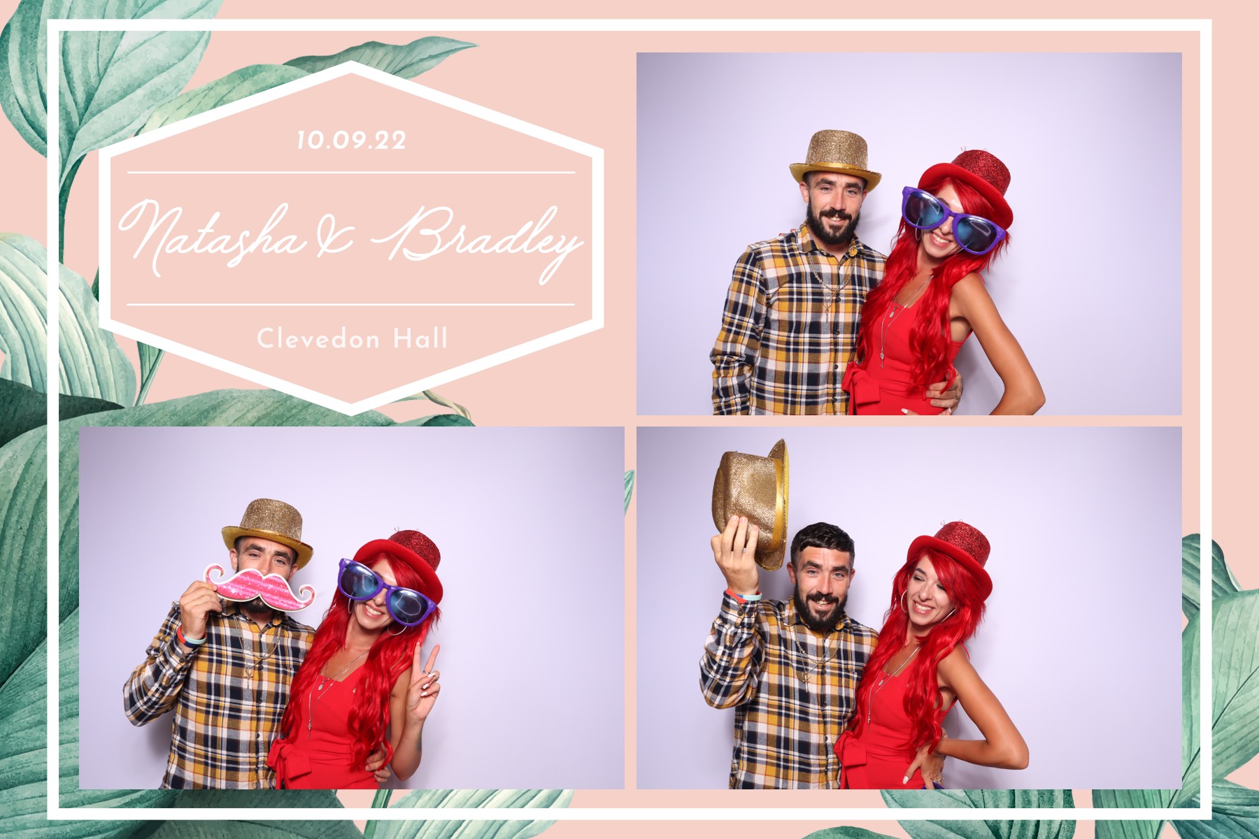 Natasha & Bradley | View more photos from the event at images.mobile-photo-booth.com/u/MobilePhotoBoothUK/Natasha-Bradley