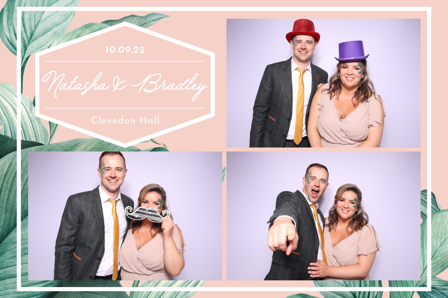 Natasha & Bradley | View more photos from the event at images.mobile-photo-booth.com/u/MobilePhotoBoothUK/Natasha-Bradley