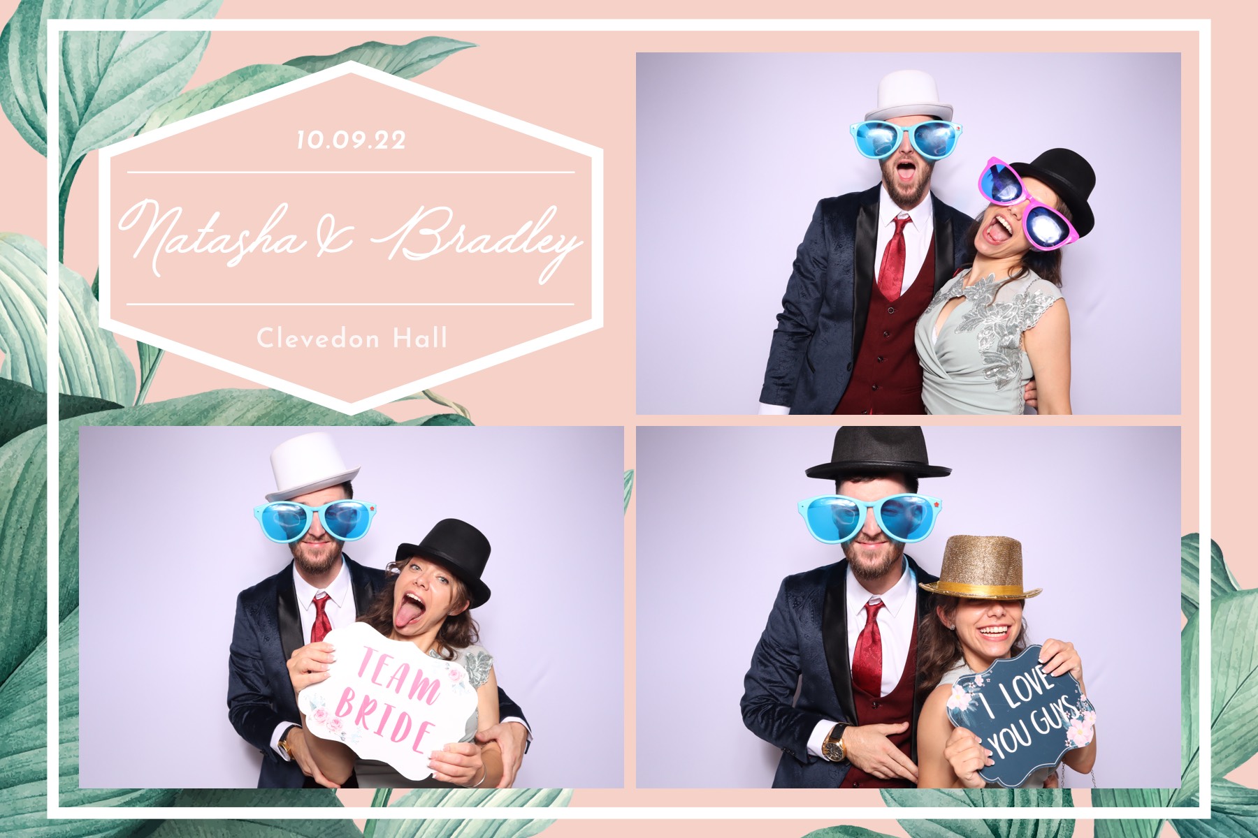 Natasha & Bradley | View more photos from the event at images.mobile-photo-booth.com/u/MobilePhotoBoothUK/Natasha-Bradley