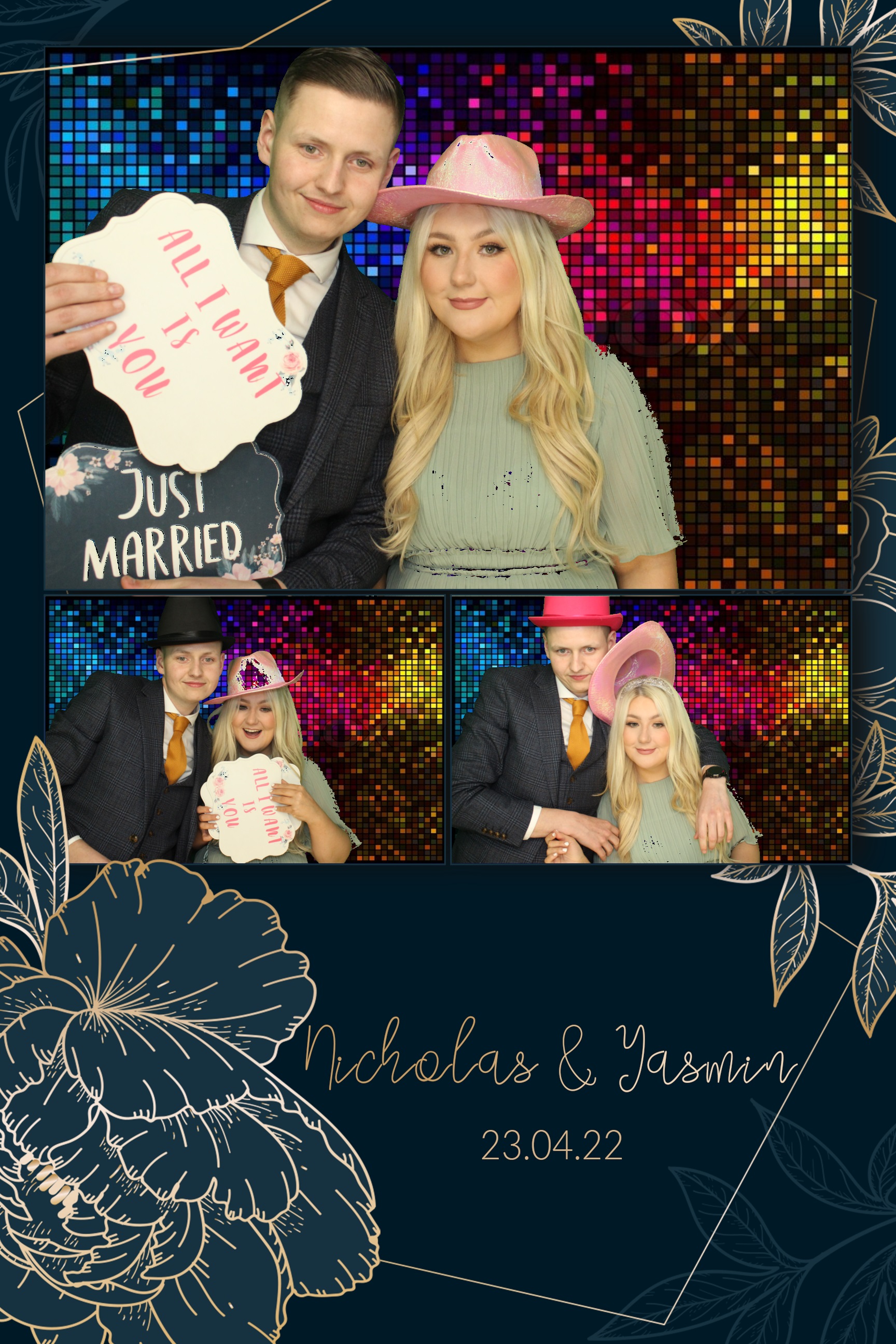 Nick & Yasmin | View more photos from the event at images.mobile-photo-booth.com/u/MobilePhotoBoothUK/Nick-Yasmin