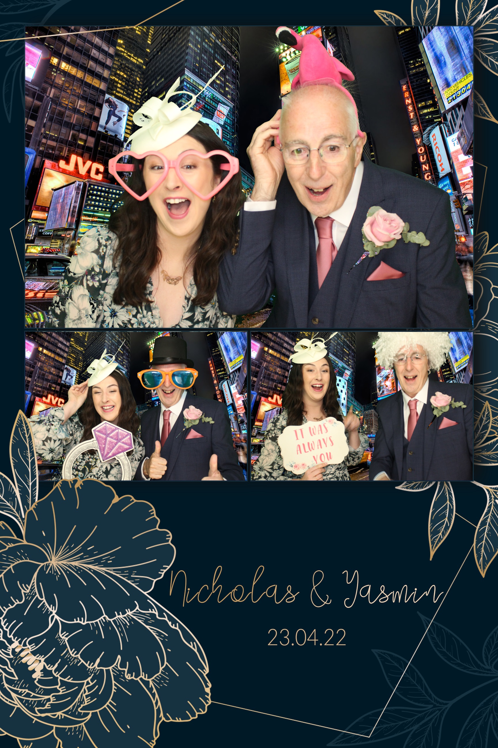 Nick & Yasmin | View more photos from the event at images.mobile-photo-booth.com/u/MobilePhotoBoothUK/Nick-Yasmin