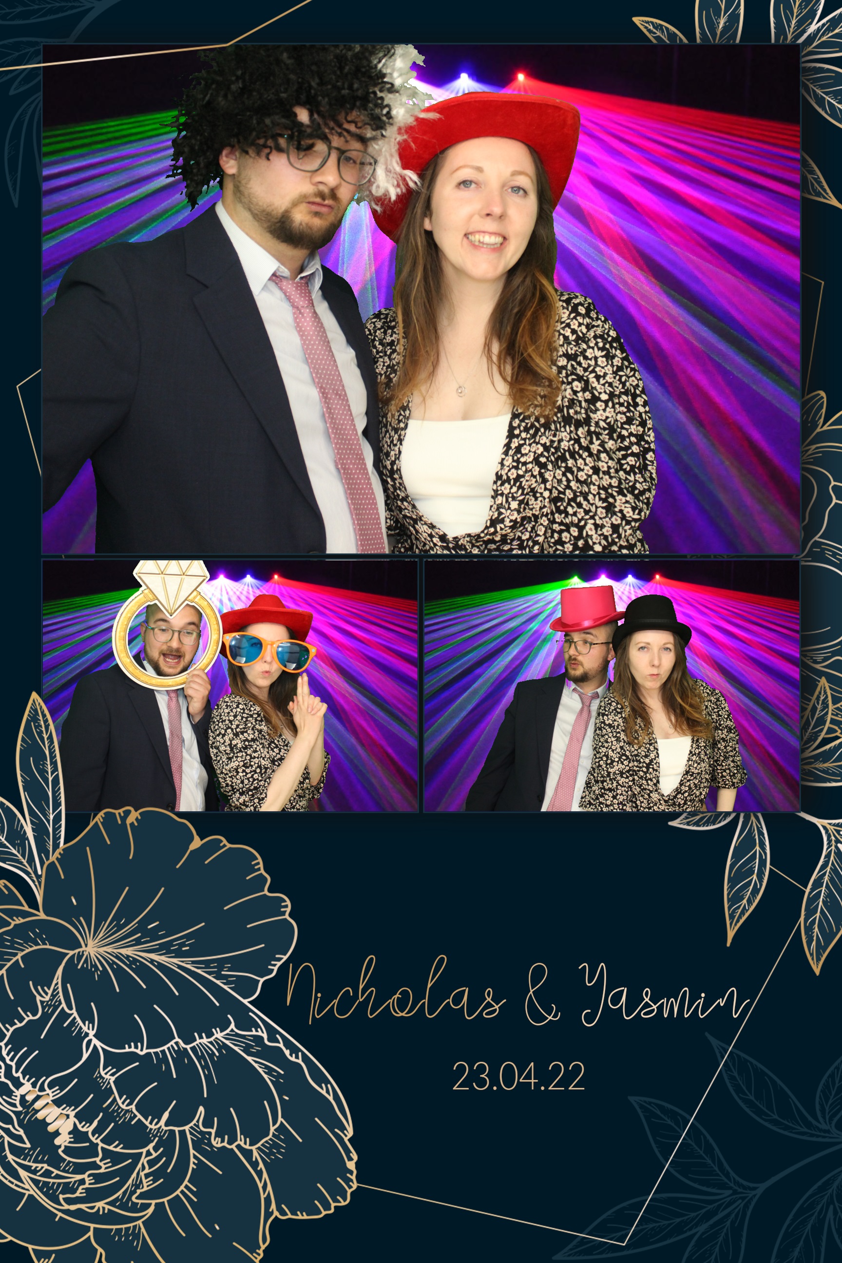 Nick & Yasmin | View more photos from the event at images.mobile-photo-booth.com/u/MobilePhotoBoothUK/Nick-Yasmin
