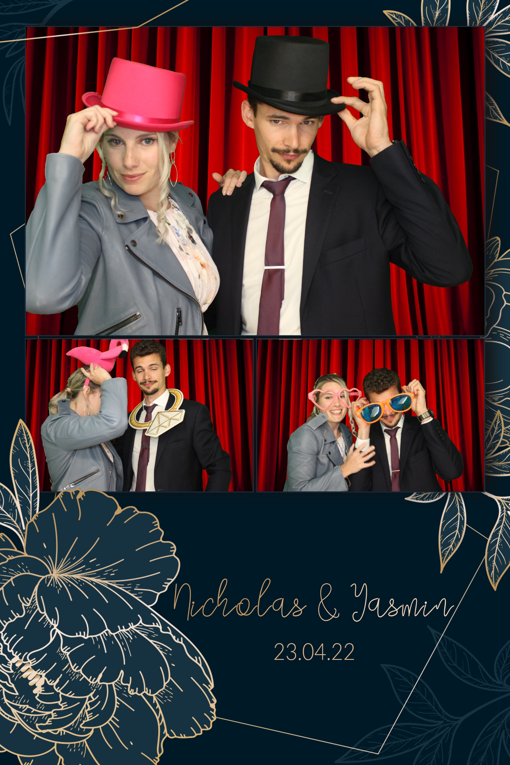 Nick & Yasmin | View more photos from the event at images.mobile-photo-booth.com/u/MobilePhotoBoothUK/Nick-Yasmin