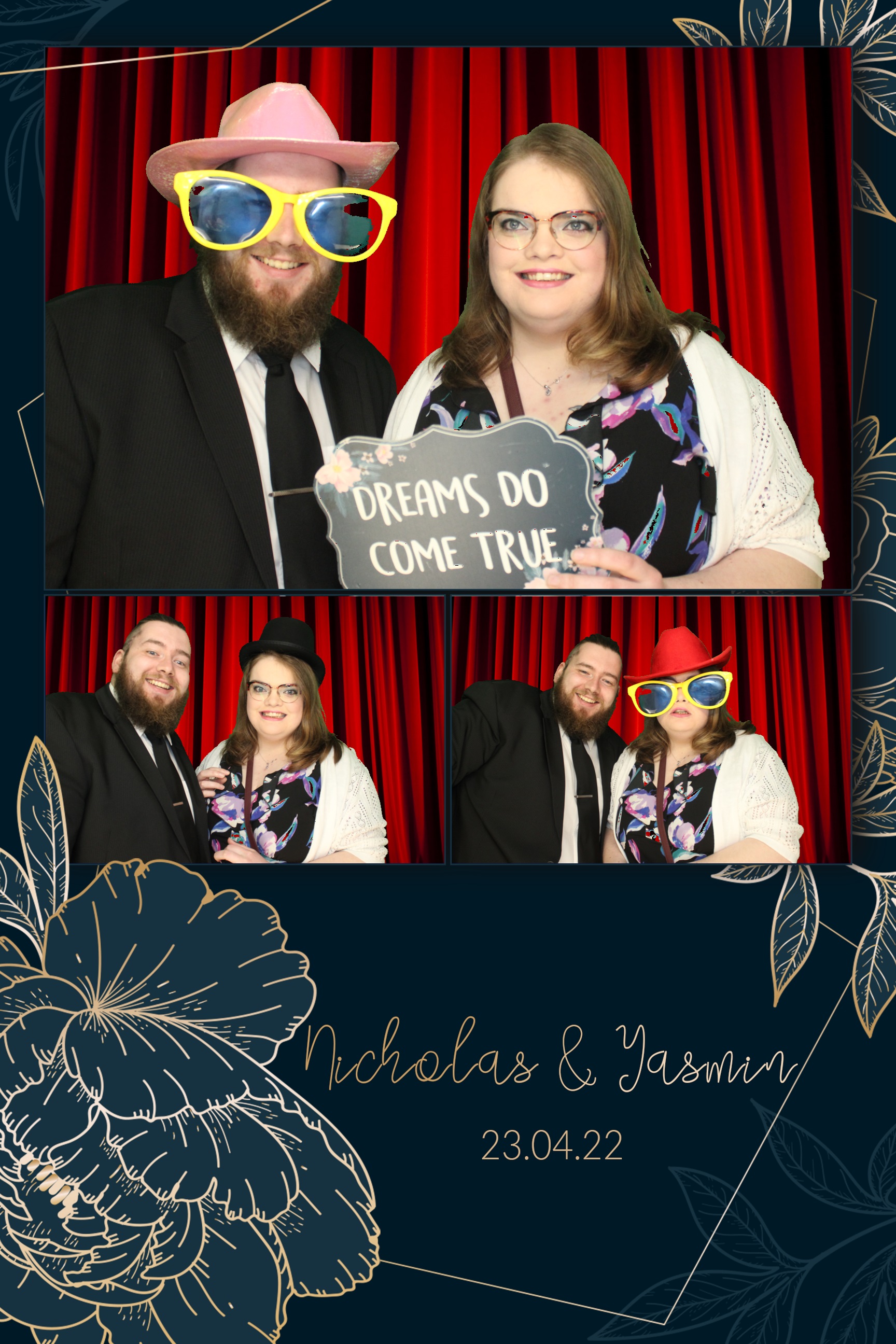 Nick & Yasmin | View more photos from the event at images.mobile-photo-booth.com/u/MobilePhotoBoothUK/Nick-Yasmin