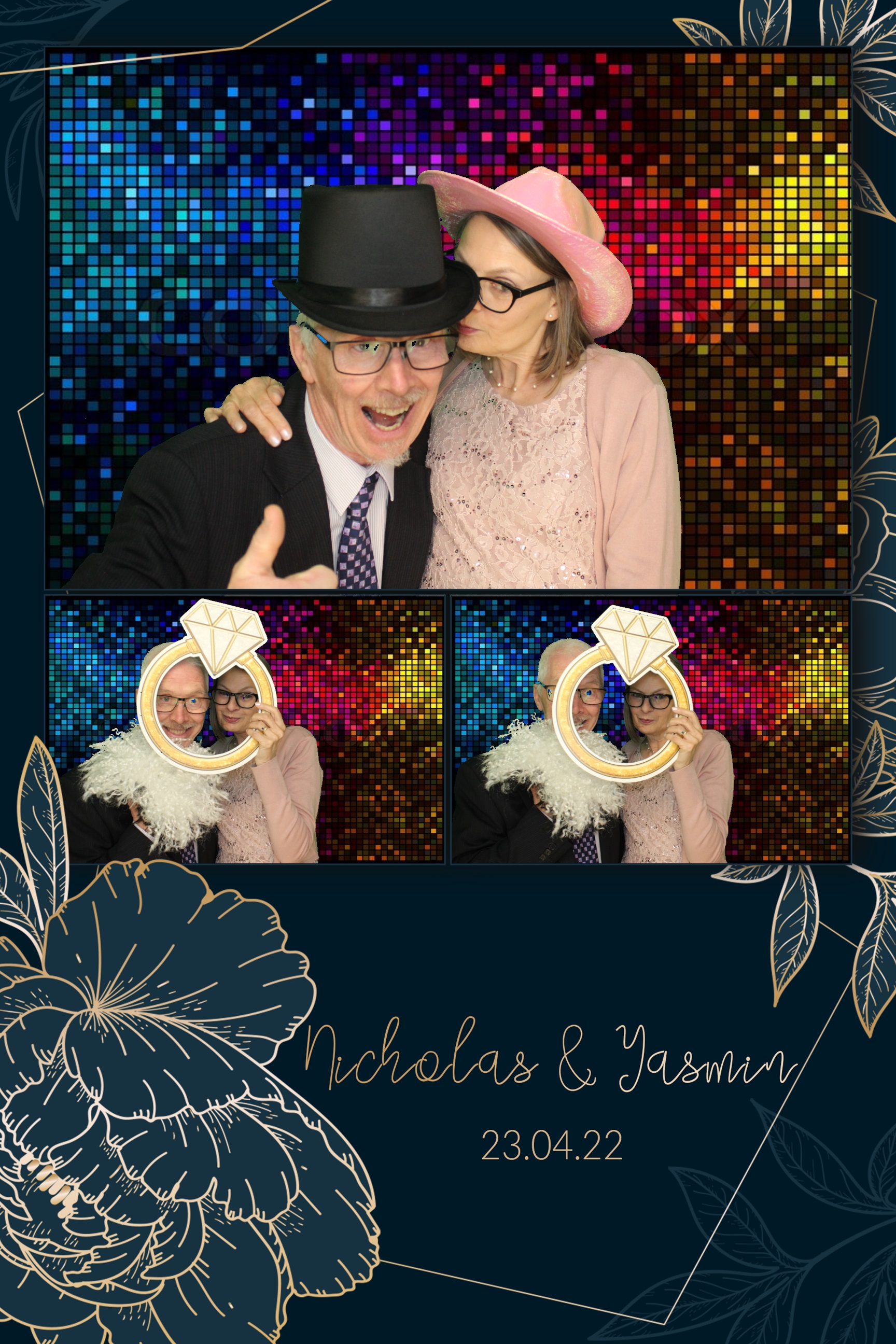 Nick & Yasmin | View more photos from the event at images.mobile-photo-booth.com/u/MobilePhotoBoothUK/Nick-Yasmin