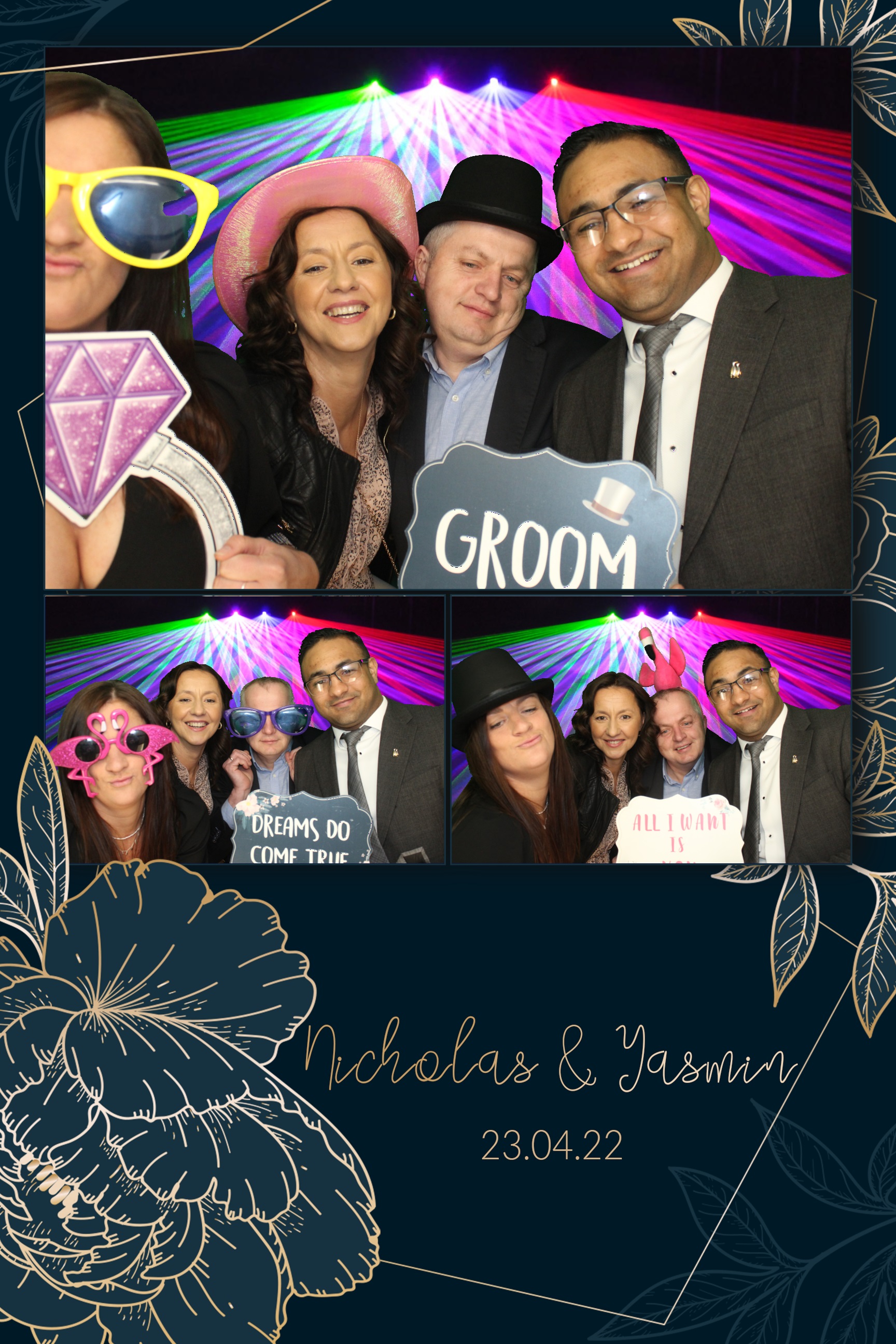 Nick & Yasmin | View more photos from the event at images.mobile-photo-booth.com/u/MobilePhotoBoothUK/Nick-Yasmin