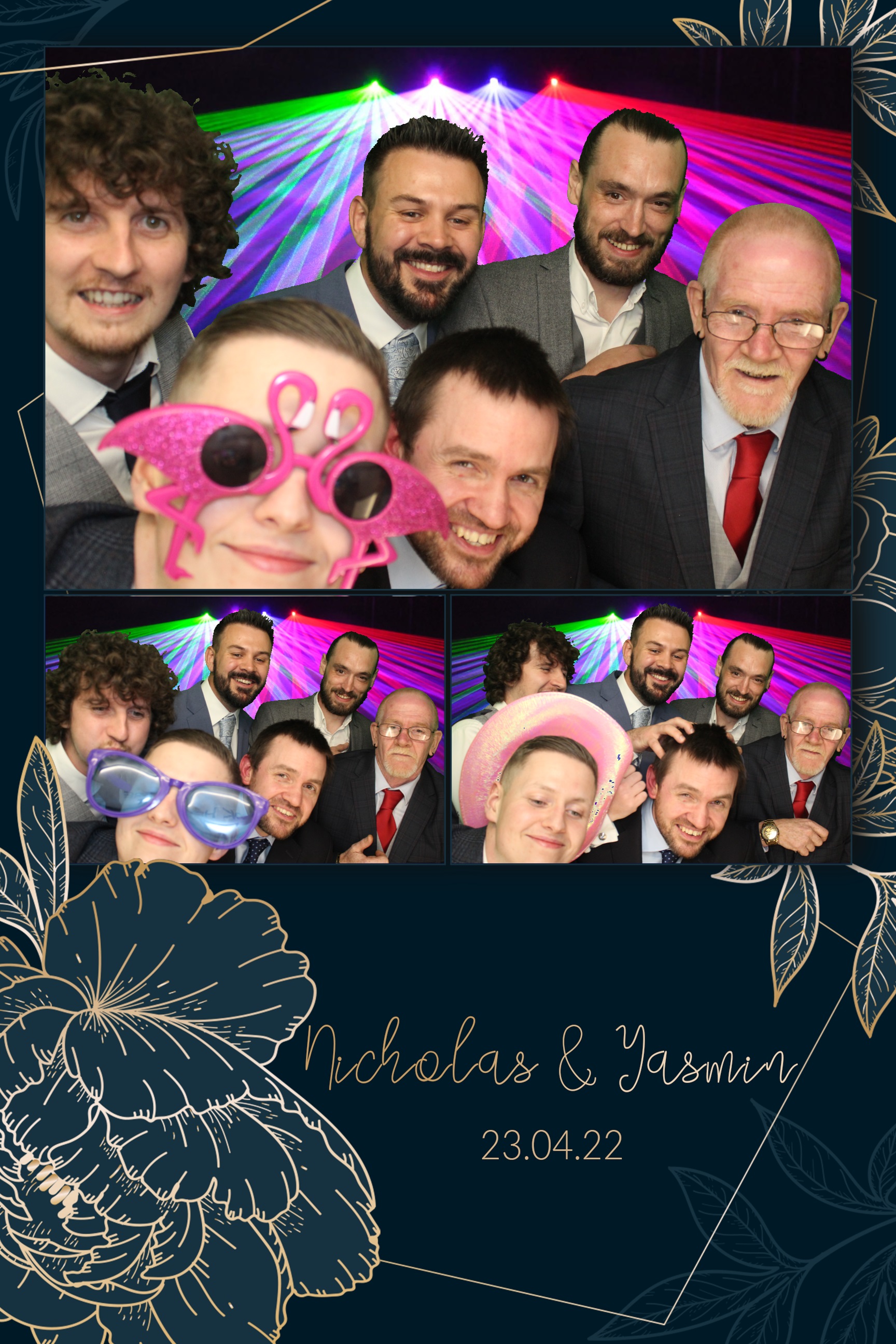 Nick & Yasmin | View more photos from the event at images.mobile-photo-booth.com/u/MobilePhotoBoothUK/Nick-Yasmin