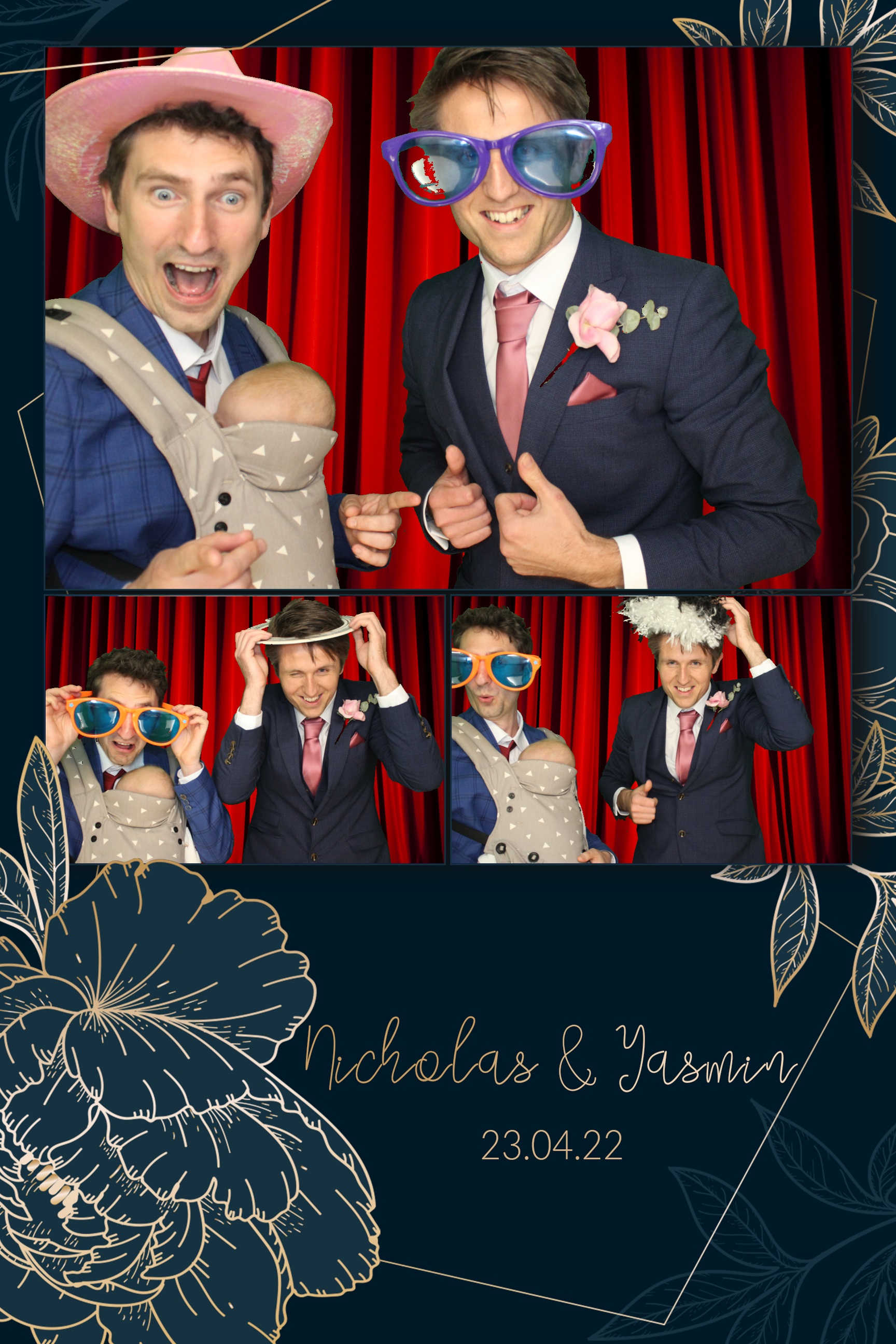 Nick & Yasmin | View more photos from the event at images.mobile-photo-booth.com/u/MobilePhotoBoothUK/Nick-Yasmin