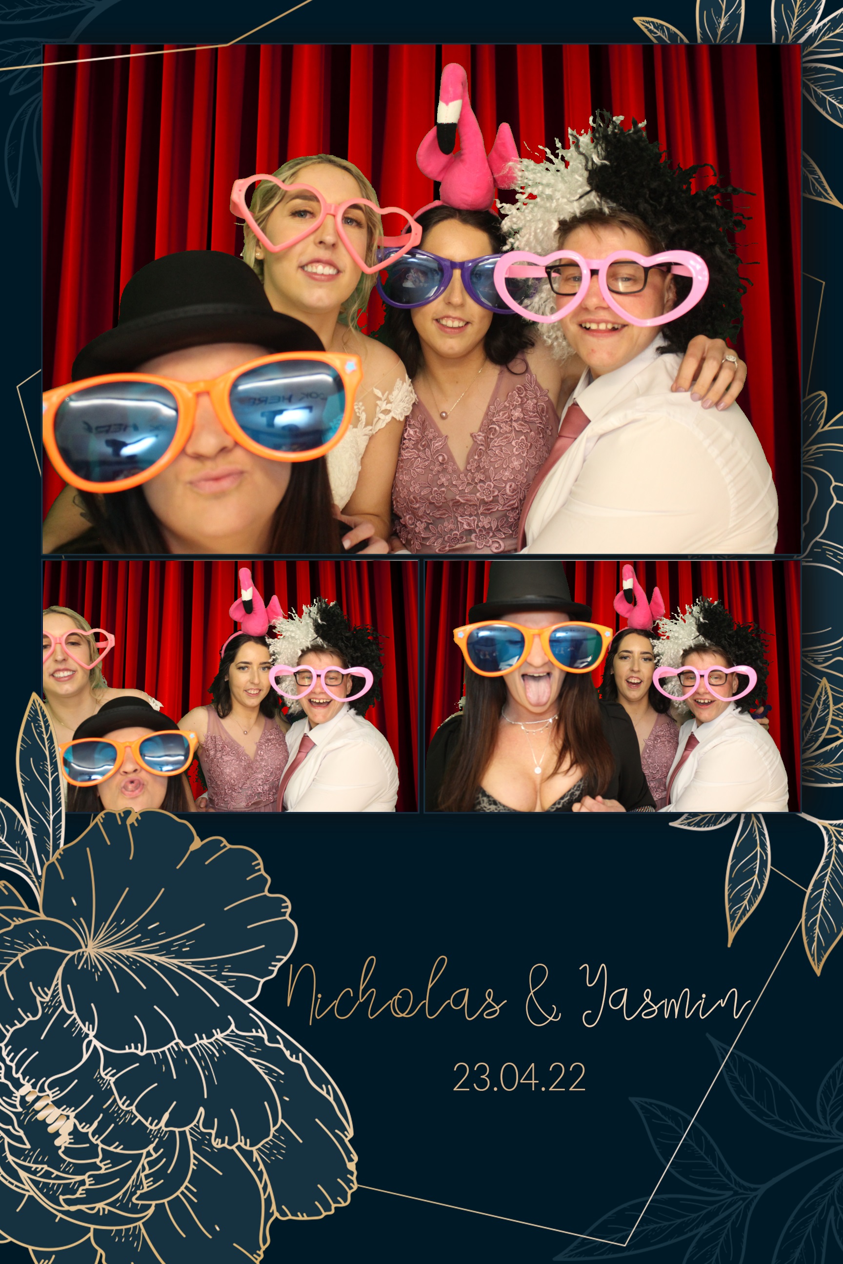 Nick & Yasmin | View more photos from the event at images.mobile-photo-booth.com/u/MobilePhotoBoothUK/Nick-Yasmin