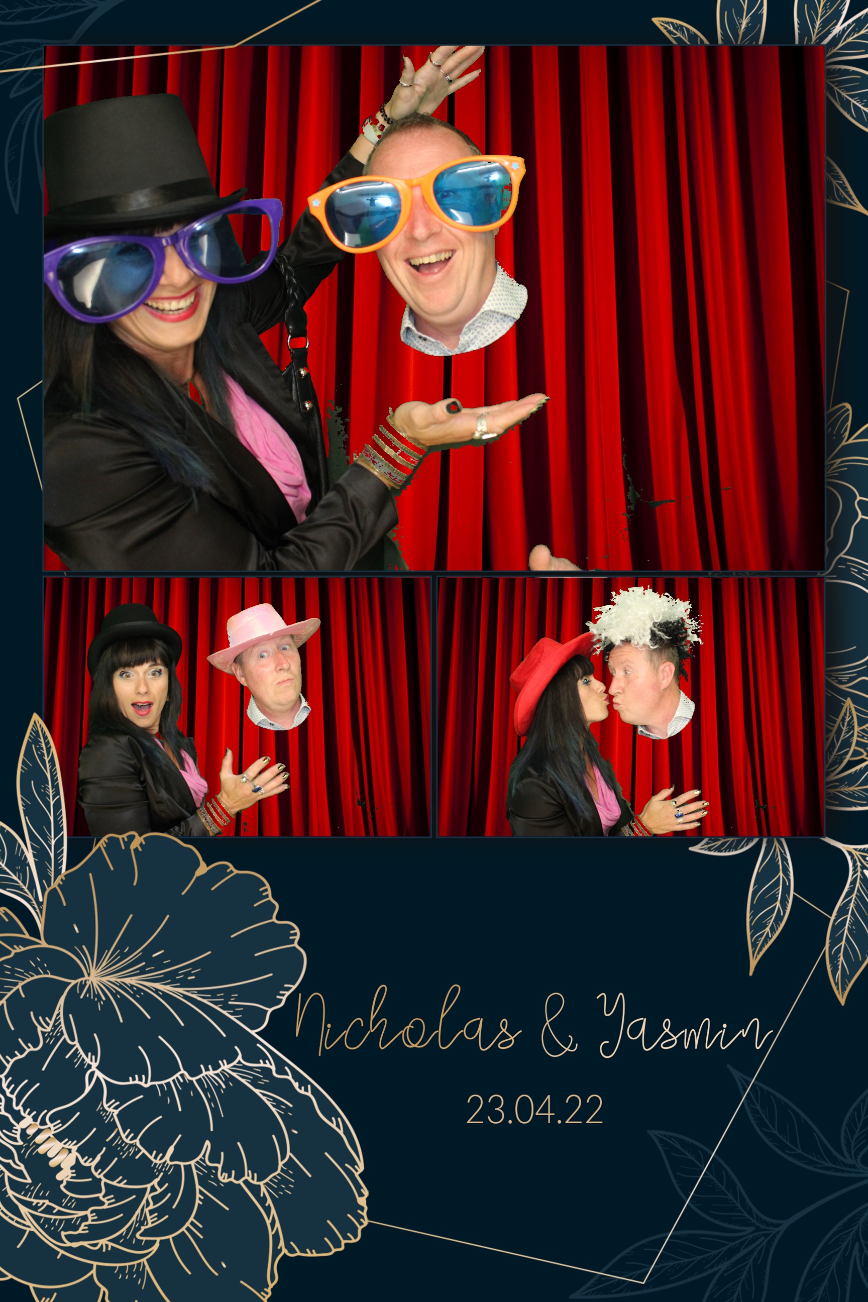 Nick & Yasmin | View more photos from the event at images.mobile-photo-booth.com/u/MobilePhotoBoothUK/Nick-Yasmin