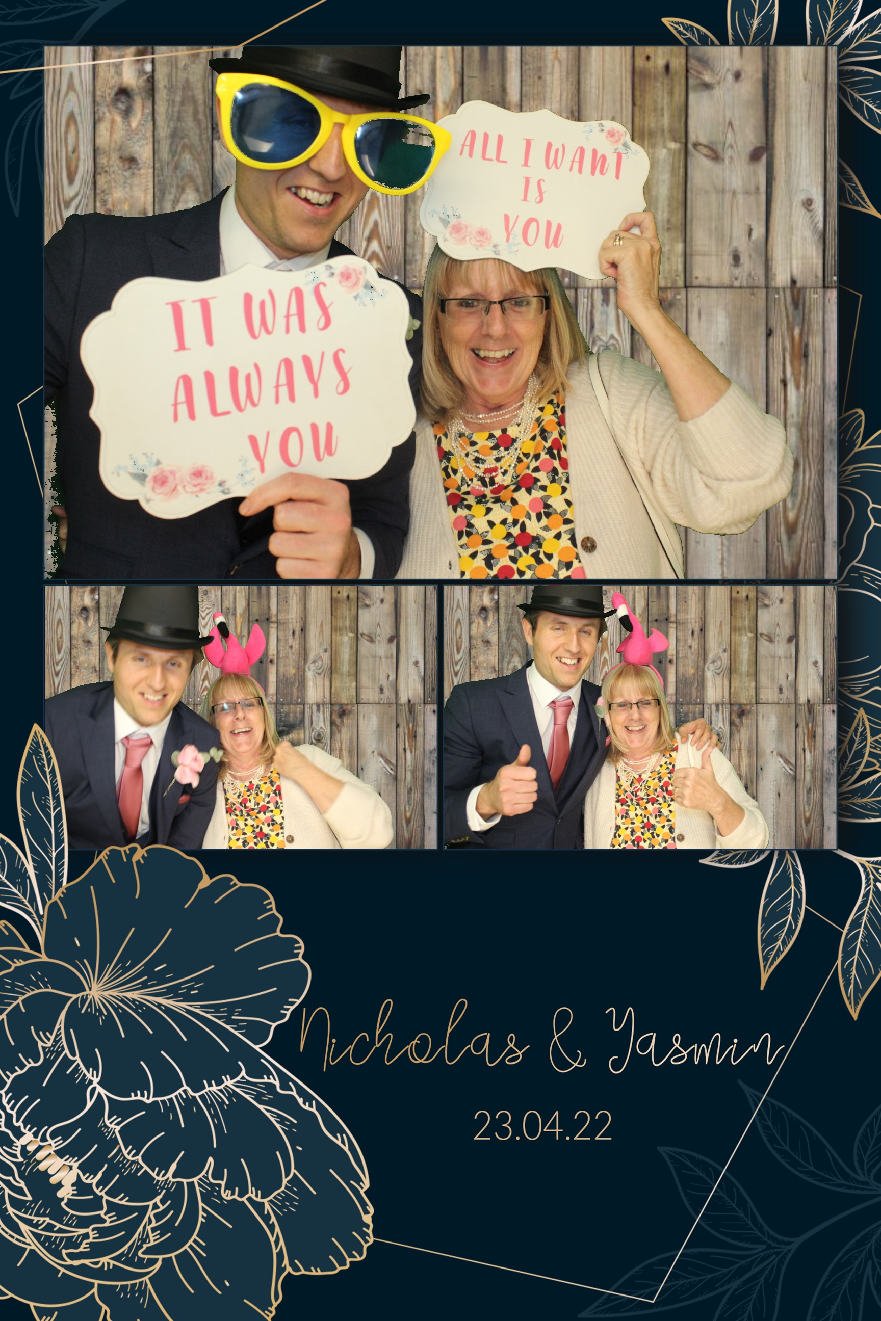 Nick & Yasmin | View more photos from the event at images.mobile-photo-booth.com/u/MobilePhotoBoothUK/Nick-Yasmin