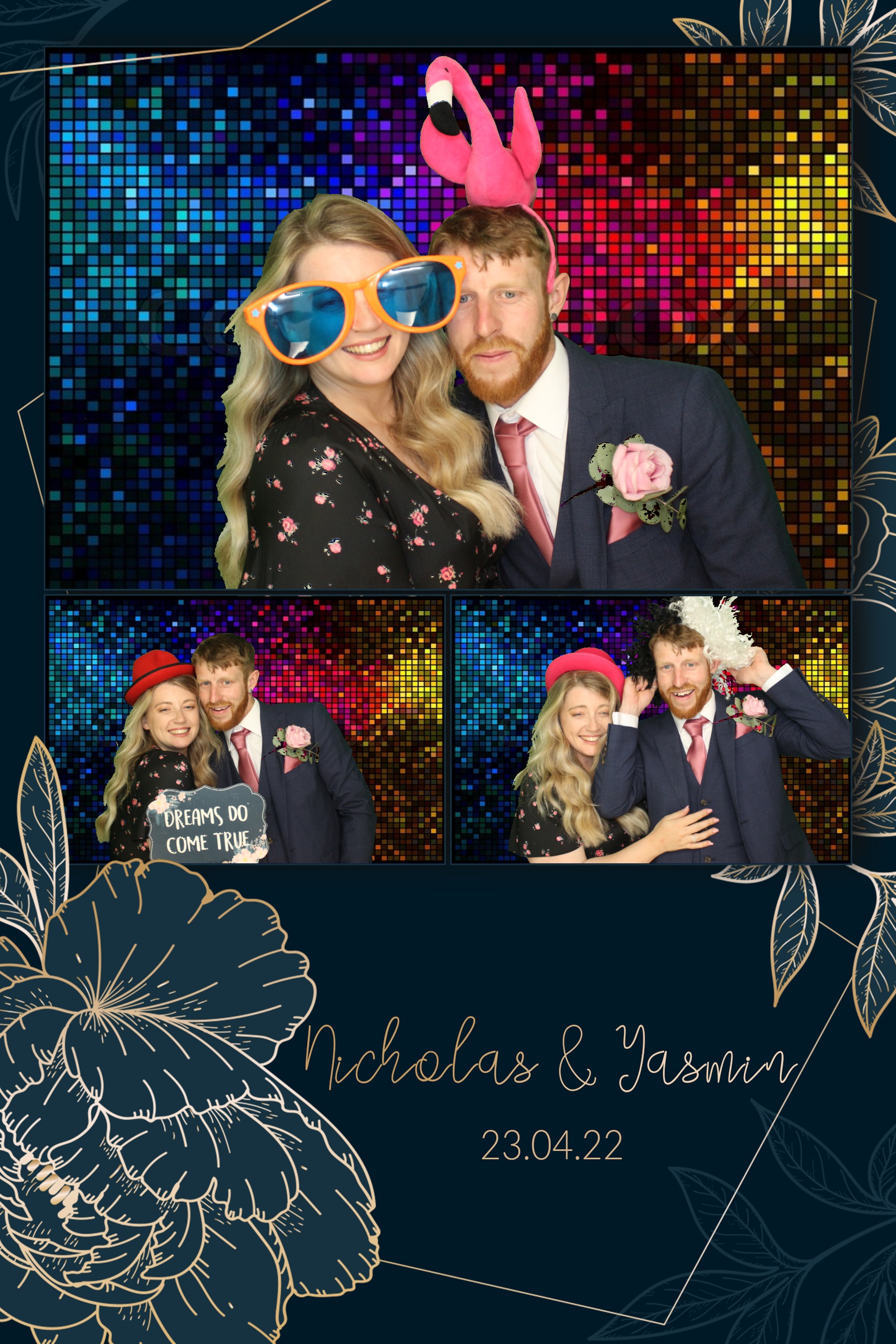 Nick & Yasmin | View more photos from the event at images.mobile-photo-booth.com/u/MobilePhotoBoothUK/Nick-Yasmin