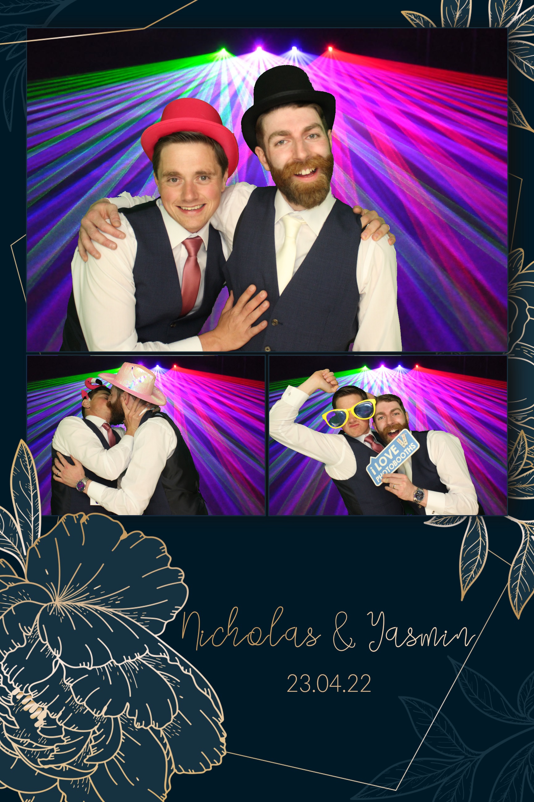 Nick & Yasmin | View more photos from the event at images.mobile-photo-booth.com/u/MobilePhotoBoothUK/Nick-Yasmin