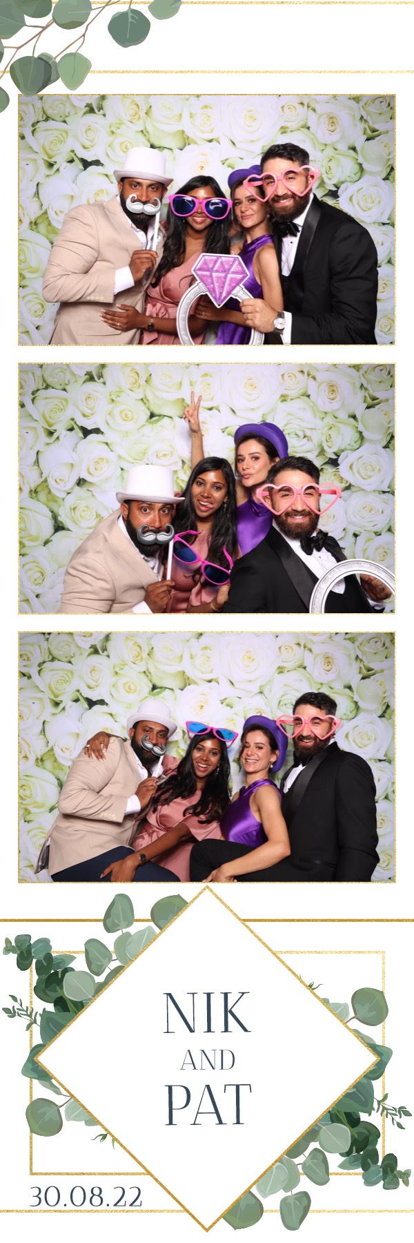 Nik & Pat | View more photos from the event at images.mobile-photo-booth.com/u/MobilePhotoBoothUK/Nik-Pat