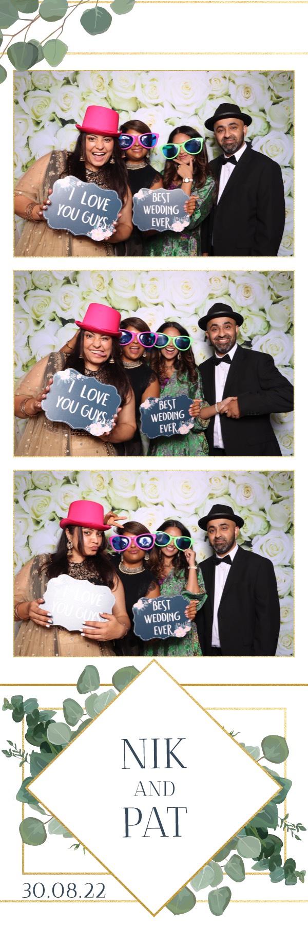 Nik & Pat | View more photos from the event at images.mobile-photo-booth.com/u/MobilePhotoBoothUK/Nik-Pat