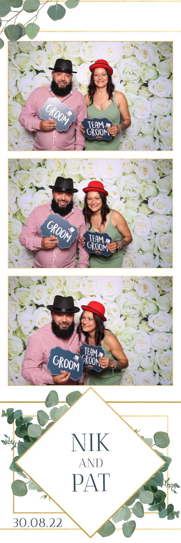 Nik & Pat | View more photos from the event at images.mobile-photo-booth.com/u/MobilePhotoBoothUK/Nik-Pat