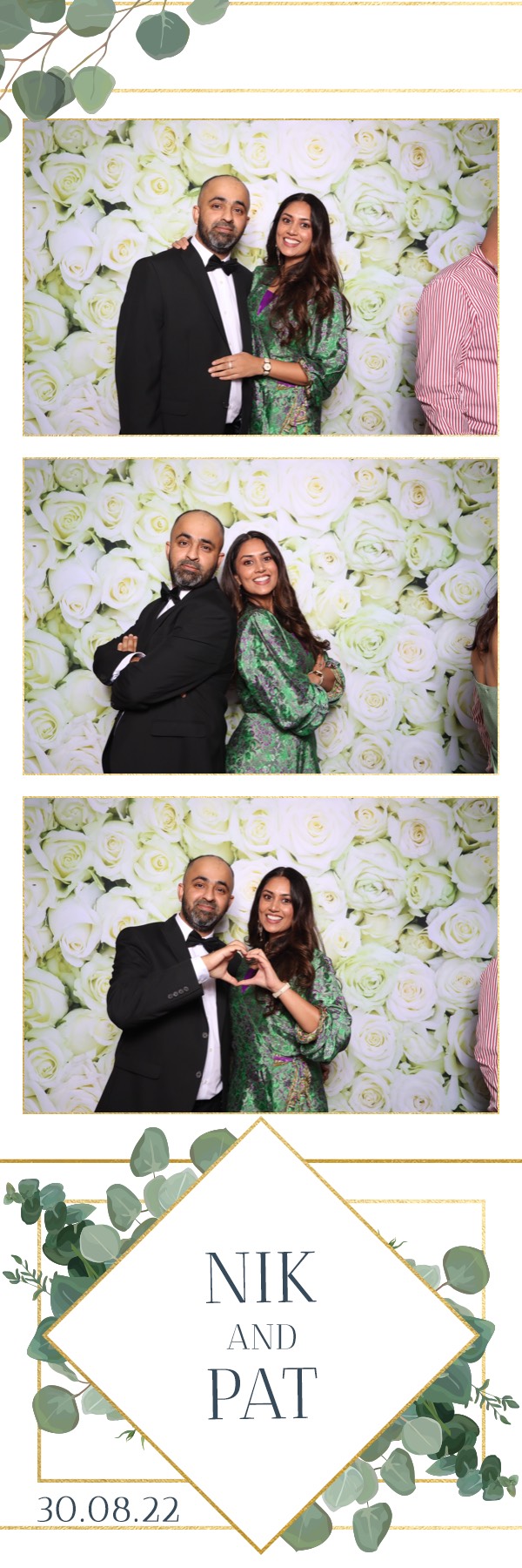 Nik & Pat | View more photos from the event at images.mobile-photo-booth.com/u/MobilePhotoBoothUK/Nik-Pat