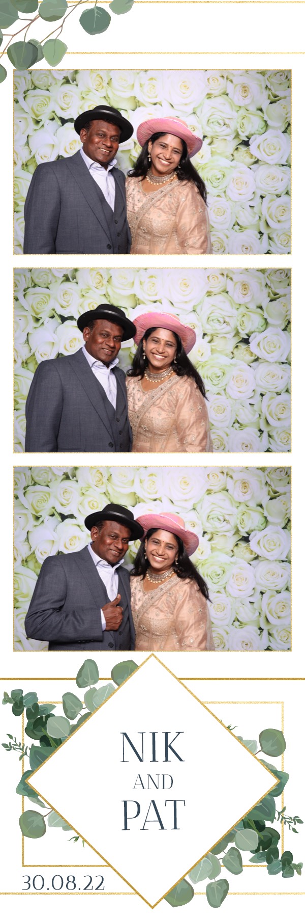 Nik & Pat | View more photos from the event at images.mobile-photo-booth.com/u/MobilePhotoBoothUK/Nik-Pat