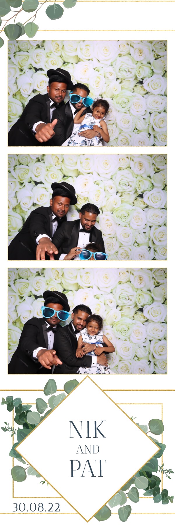 Nik & Pat | View more photos from the event at images.mobile-photo-booth.com/u/MobilePhotoBoothUK/Nik-Pat