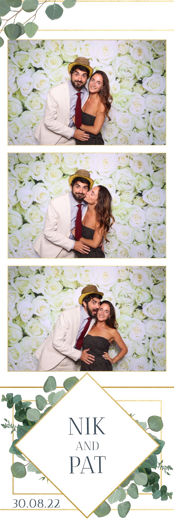 Nik & Pat | View more photos from the event at images.mobile-photo-booth.com/u/MobilePhotoBoothUK/Nik-Pat