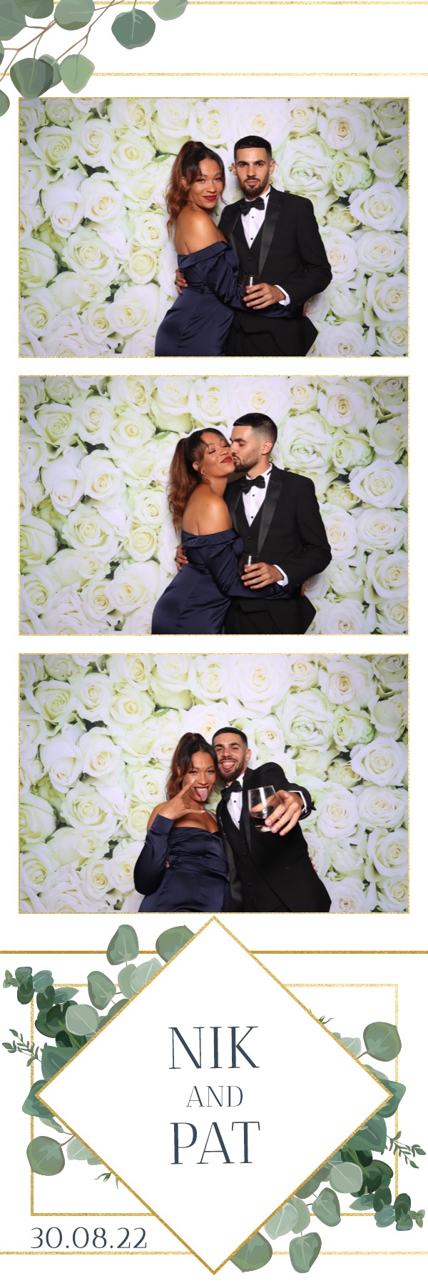 Nik & Pat | View more photos from the event at images.mobile-photo-booth.com/u/MobilePhotoBoothUK/Nik-Pat