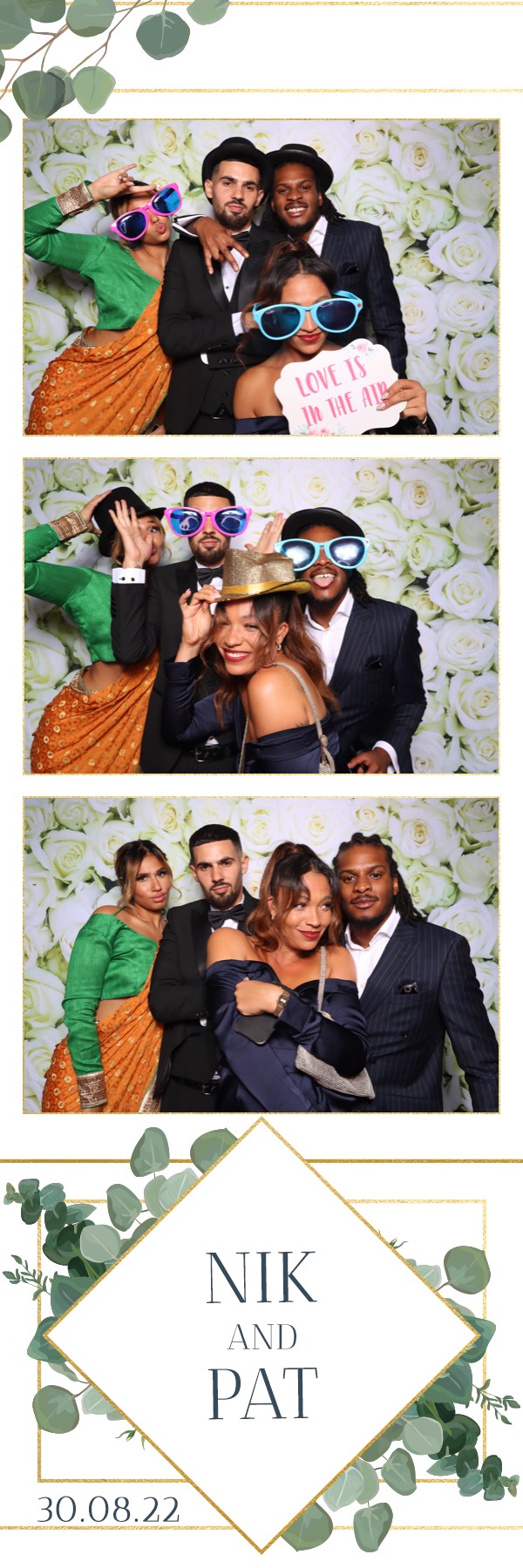 Nik & Pat | View more photos from the event at images.mobile-photo-booth.com/u/MobilePhotoBoothUK/Nik-Pat