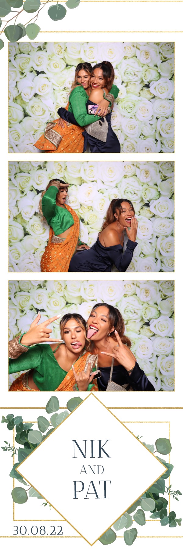 Nik & Pat | View more photos from the event at images.mobile-photo-booth.com/u/MobilePhotoBoothUK/Nik-Pat