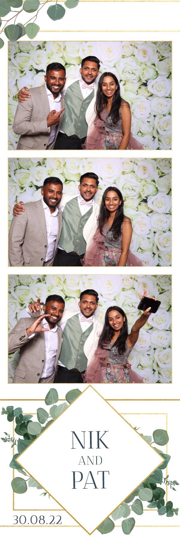 Nik & Pat | View more photos from the event at images.mobile-photo-booth.com/u/MobilePhotoBoothUK/Nik-Pat