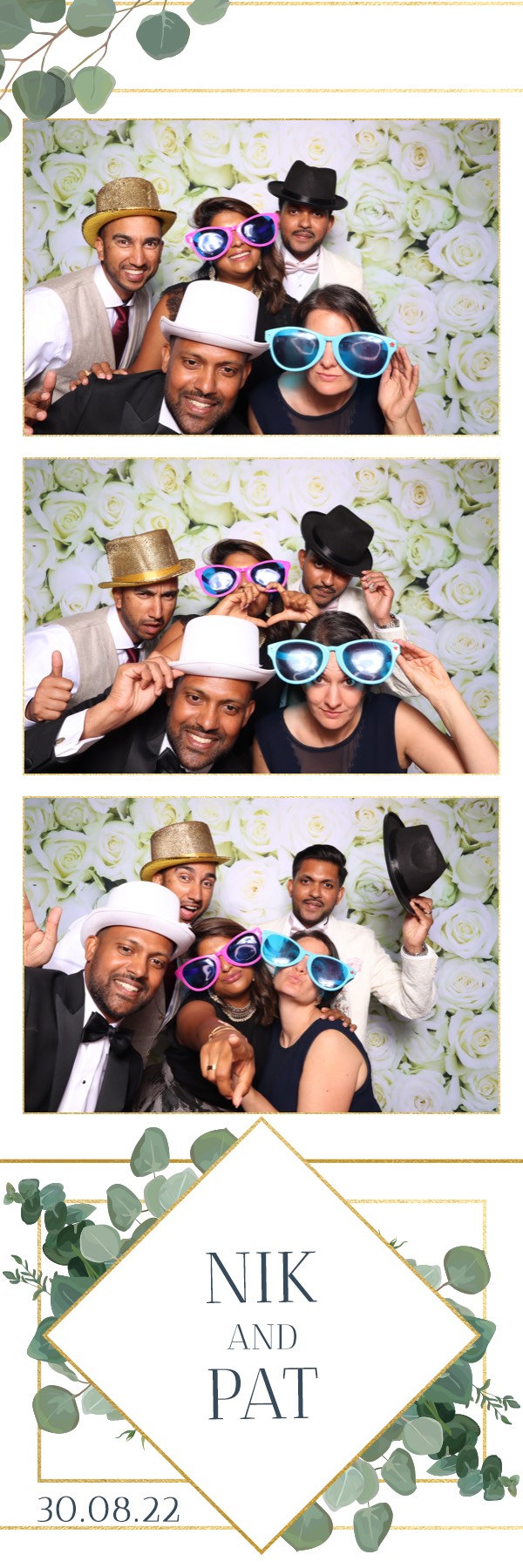 Nik & Pat | View more photos from the event at images.mobile-photo-booth.com/u/MobilePhotoBoothUK/Nik-Pat