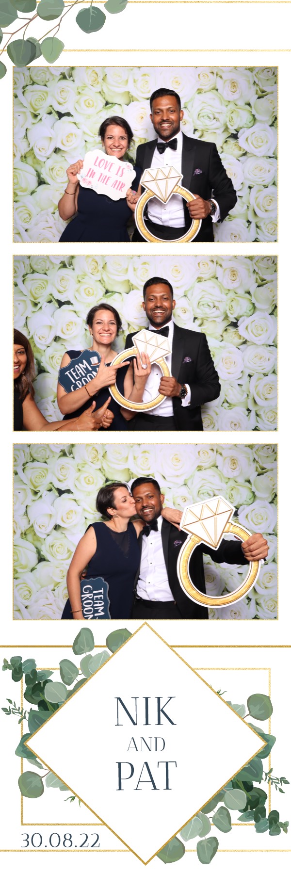 Nik & Pat | View more photos from the event at images.mobile-photo-booth.com/u/MobilePhotoBoothUK/Nik-Pat