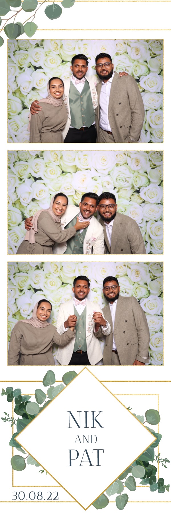 Nik & Pat | View more photos from the event at images.mobile-photo-booth.com/u/MobilePhotoBoothUK/Nik-Pat